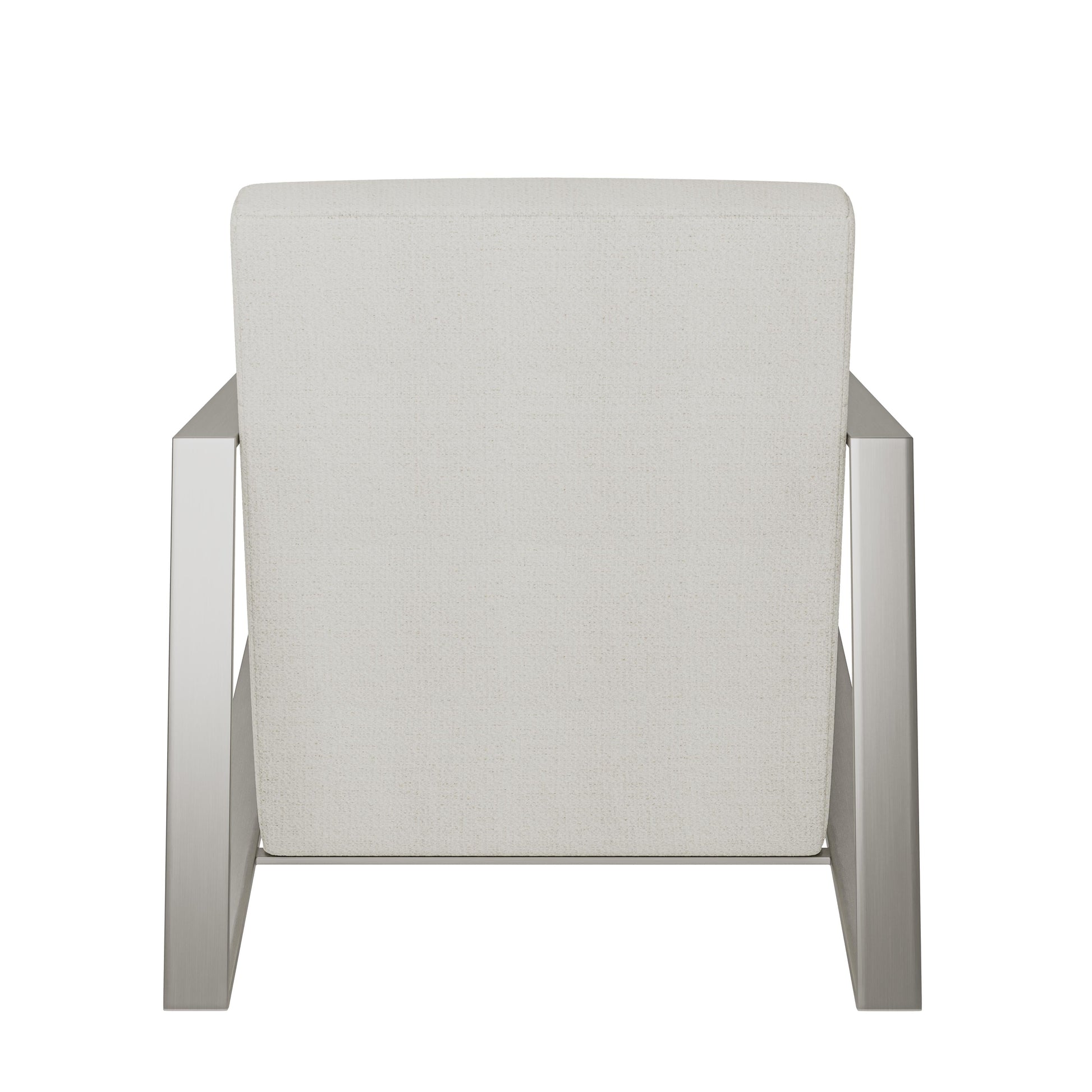 Marco White/Cream Fabric Chair - Ornate Home