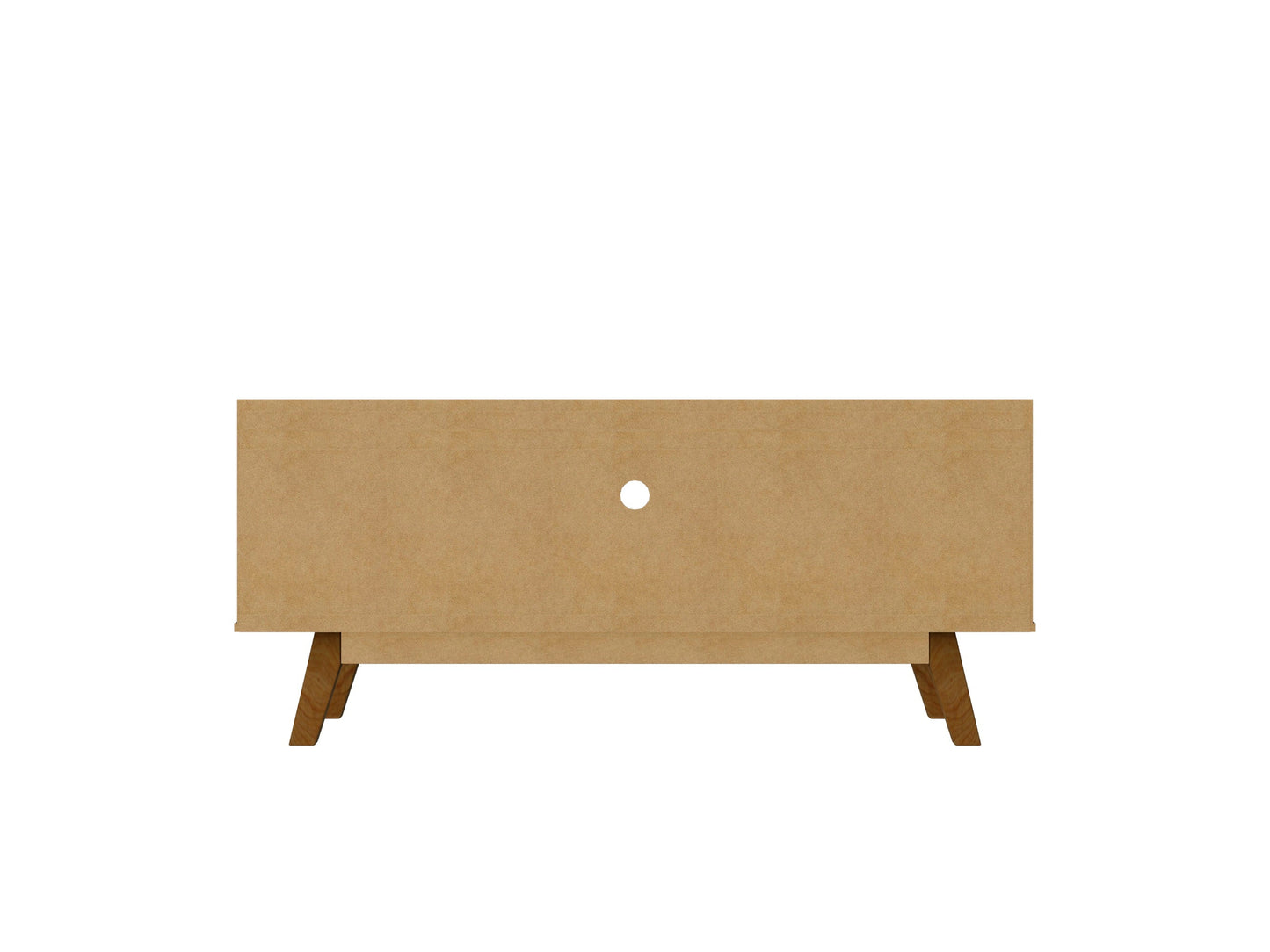 Marcus 53.14 TV Stand in Grey and Nature - Ornate Home