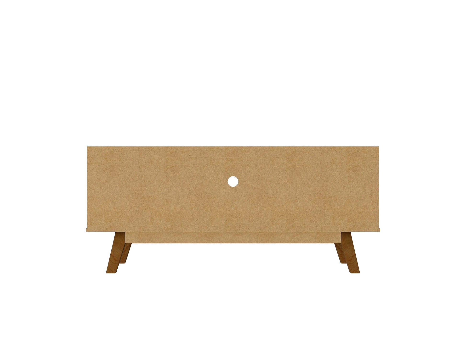 Marcus 53.14 TV Stand in Grey and Nature - Ornate Home