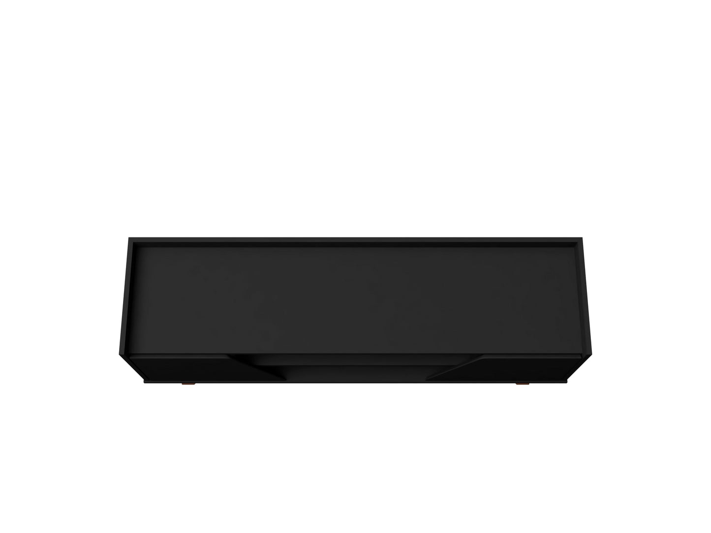 Marcus 53.14 TV Stand in Matte Black - Ornate Home