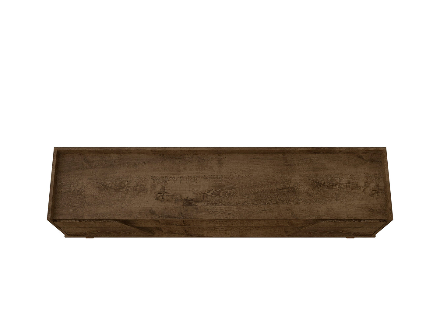 Marcus 62.99 TV Stand in Rustic Brown - Ornate Home