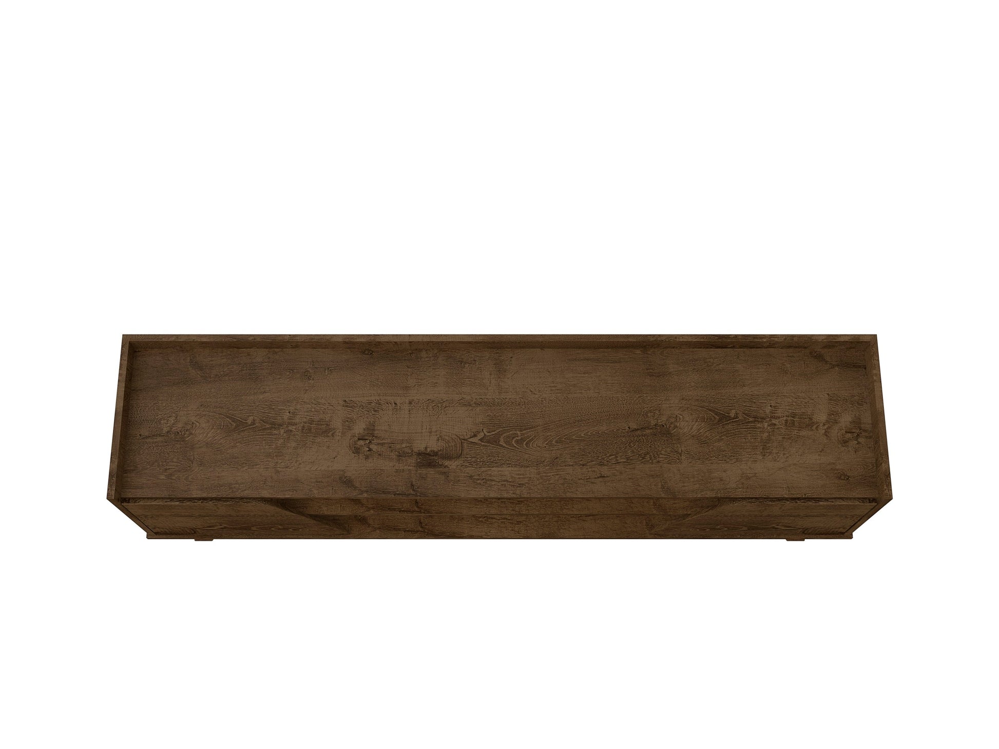 Marcus 62.99 TV Stand in Rustic Brown - Ornate Home