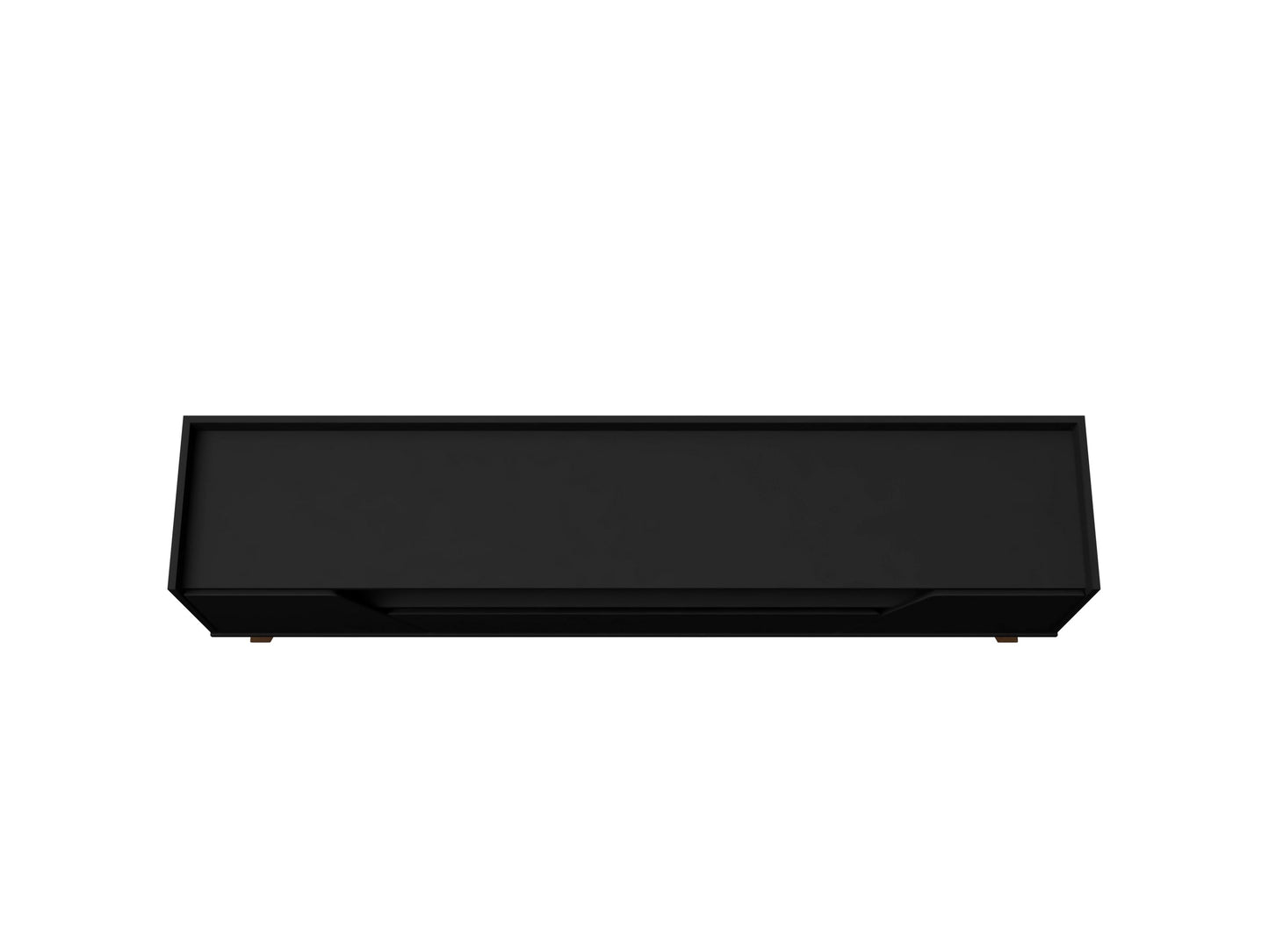 Marcus 70.86 TV Stand in Matte Black - Ornate Home