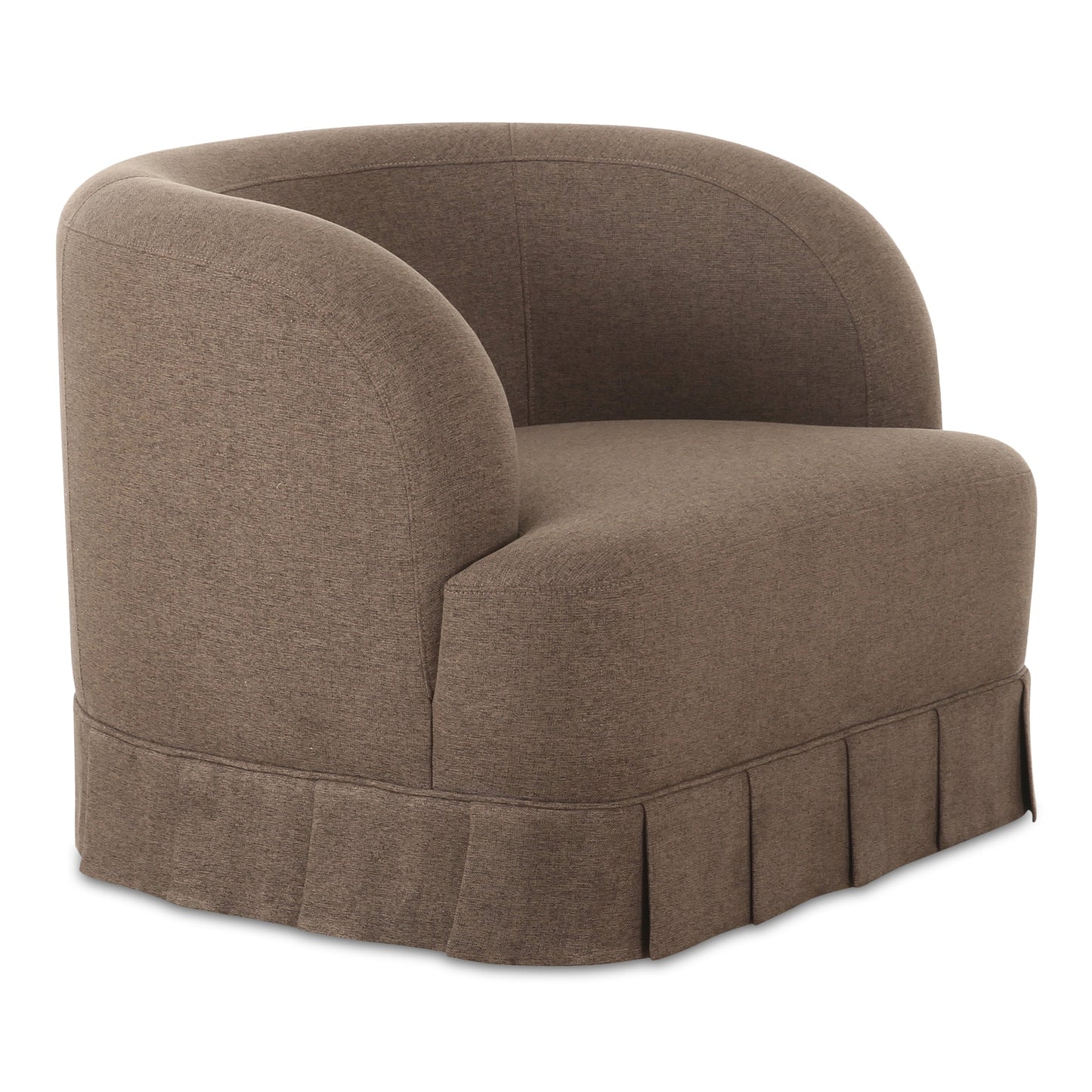 Maren Brown Swivel Chair - Ornate Home