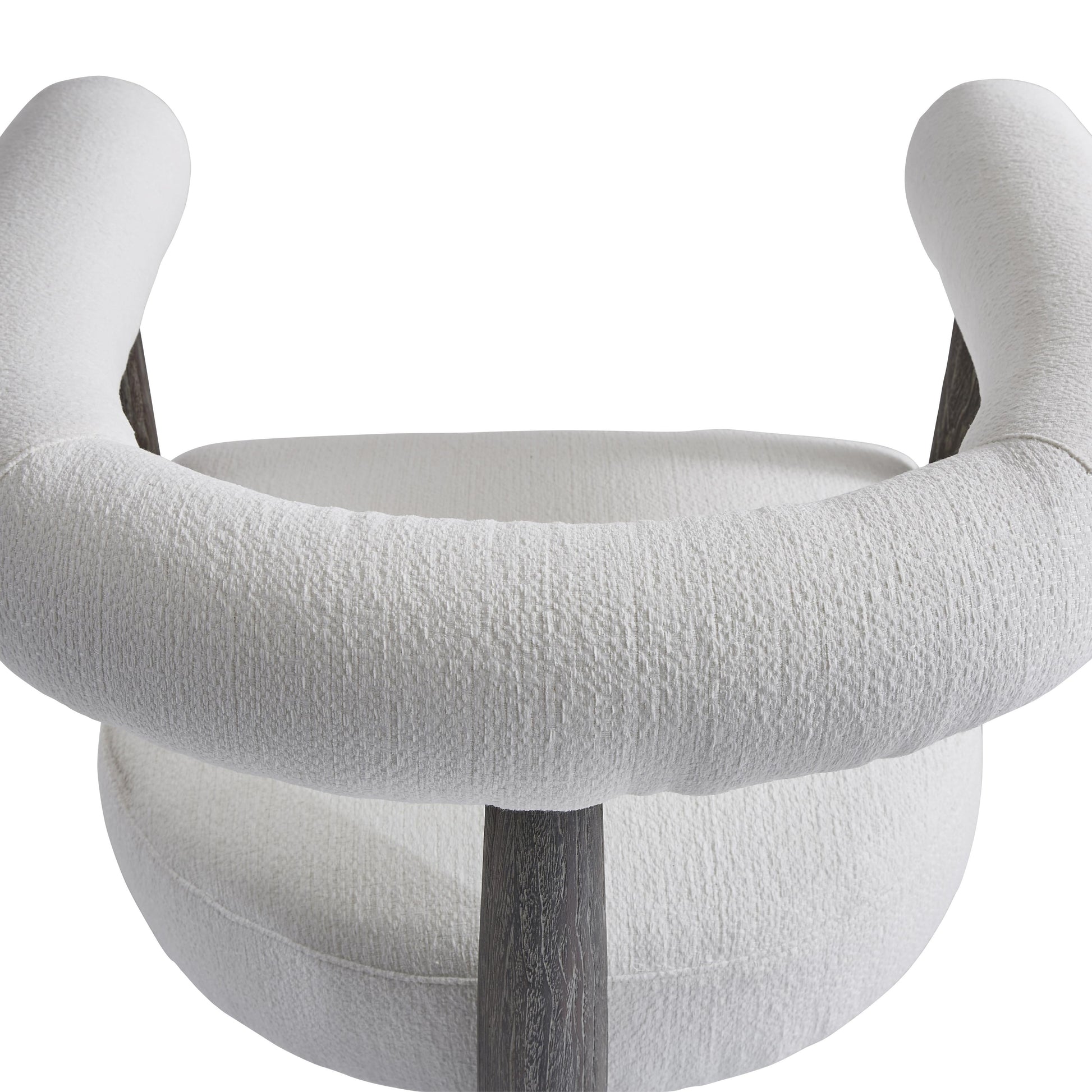 Maren Smoked Truffle/White/Cream Outdoor Chair - Ornate Home