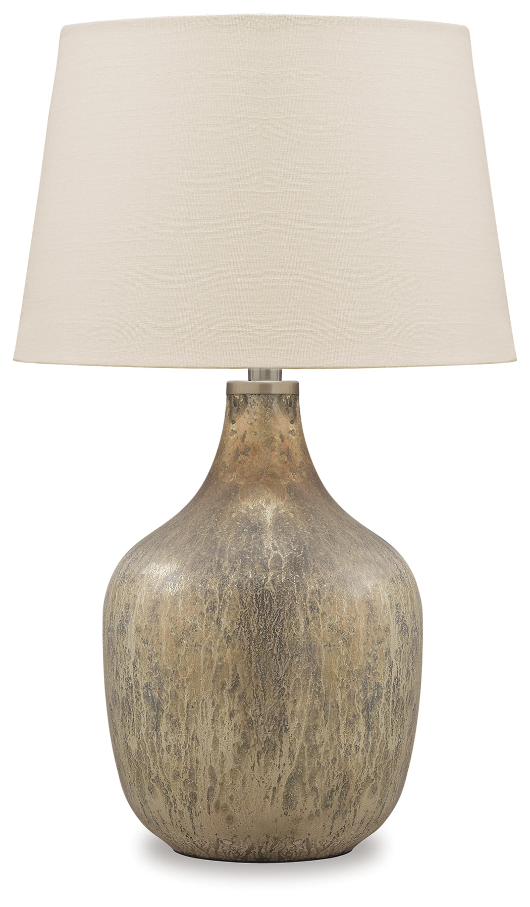Mari Gray/Gold Table Lamp (Set of 2)- Viva Furn