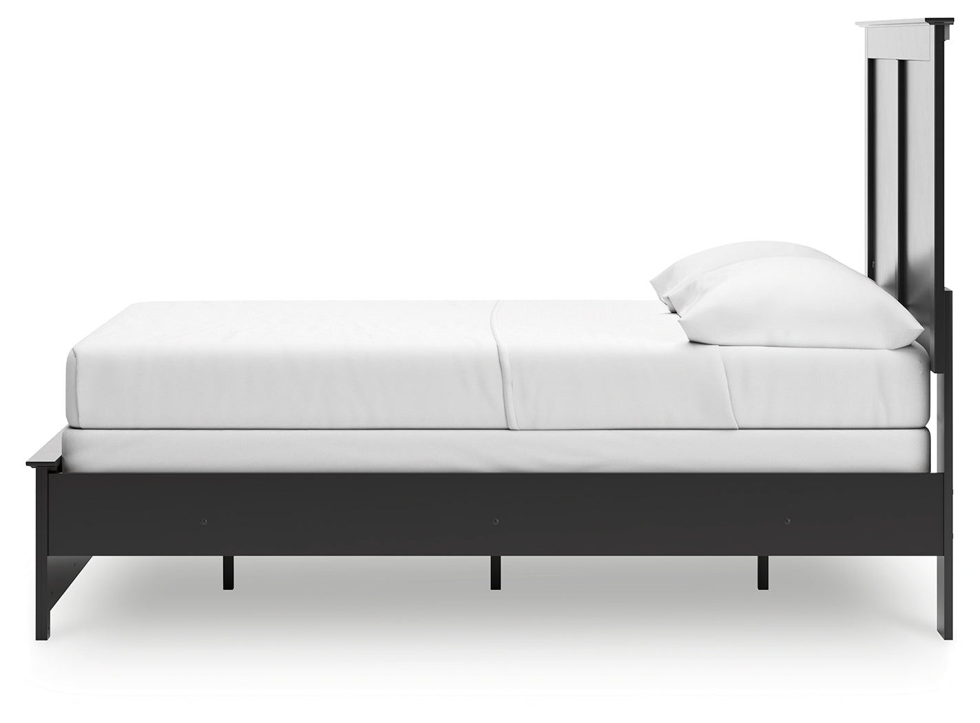 Maribel Black Full Panel Youth Bed- Viva Furn