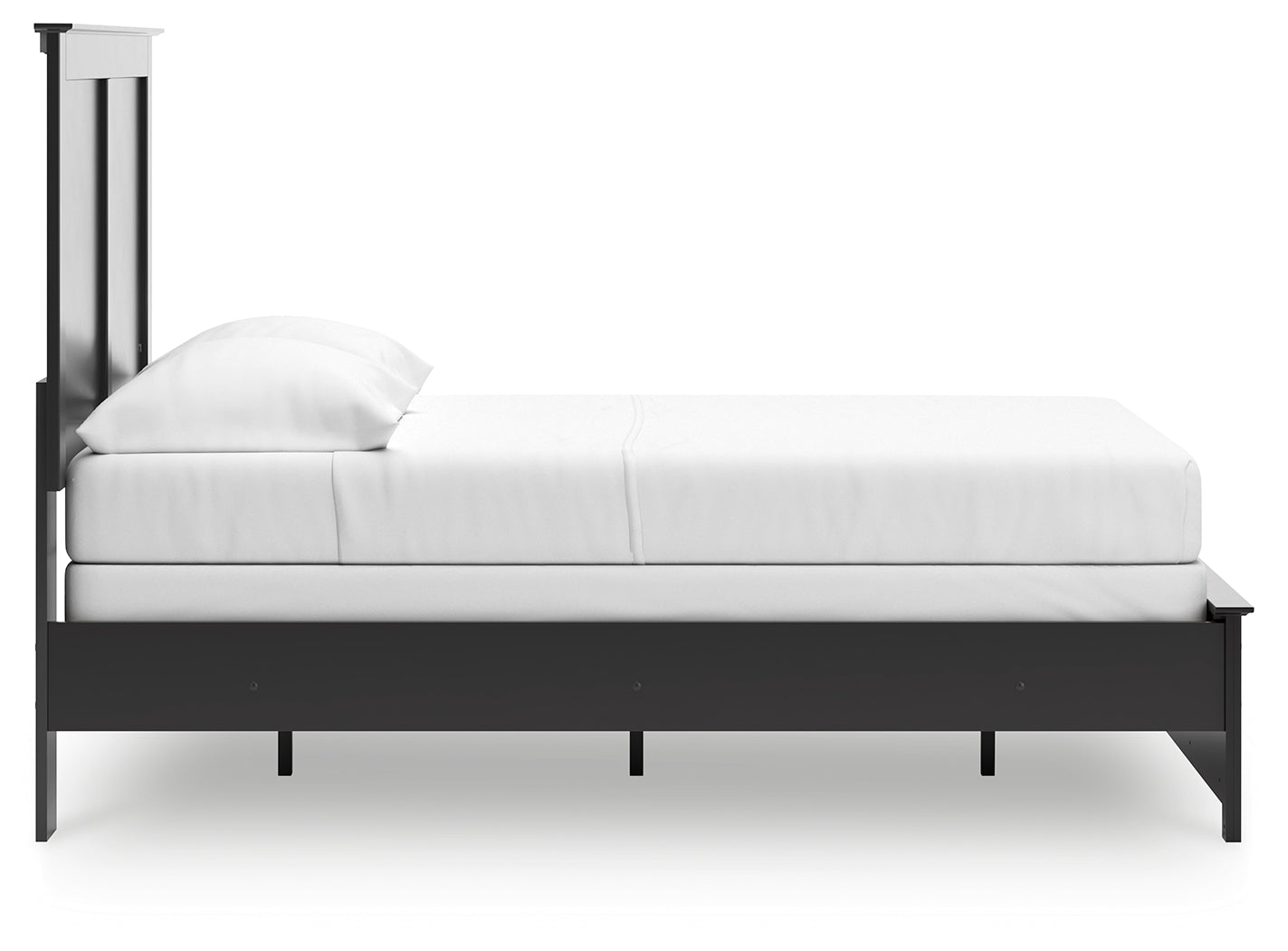 Maribel Black Full Panel Youth Bed- Viva Furn