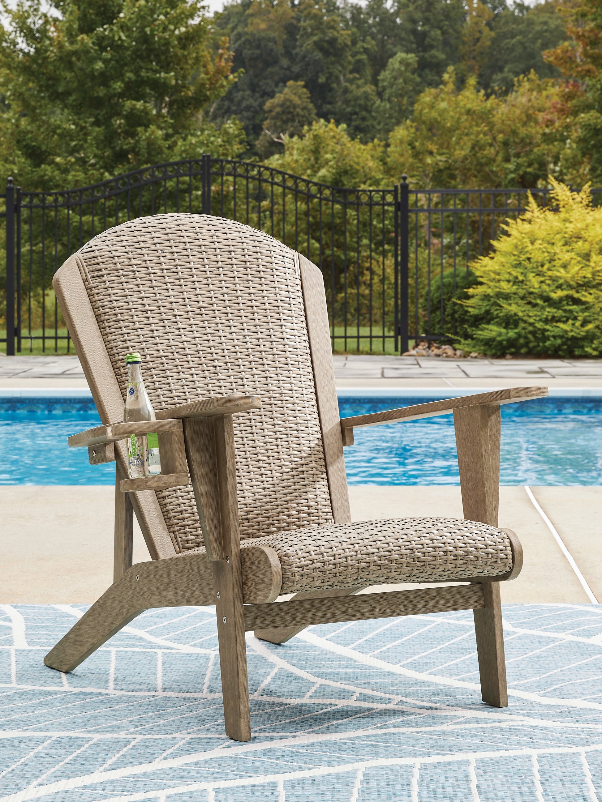 Marina Sun Beige Adirondack Chair- Viva Furn