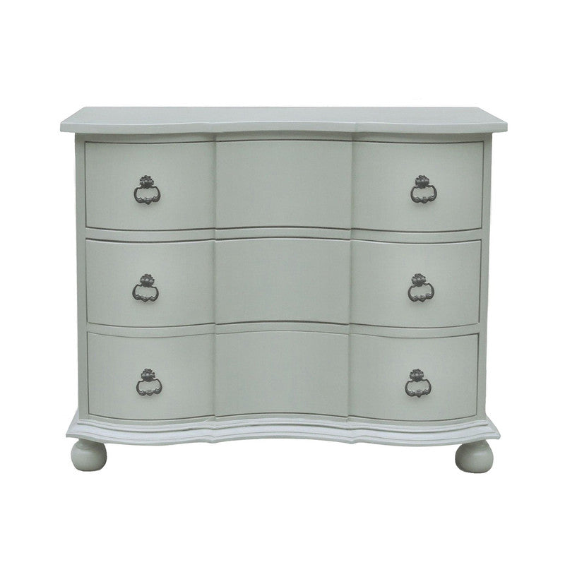Marissa Beige 3 Drawer Chest - Ornate Home