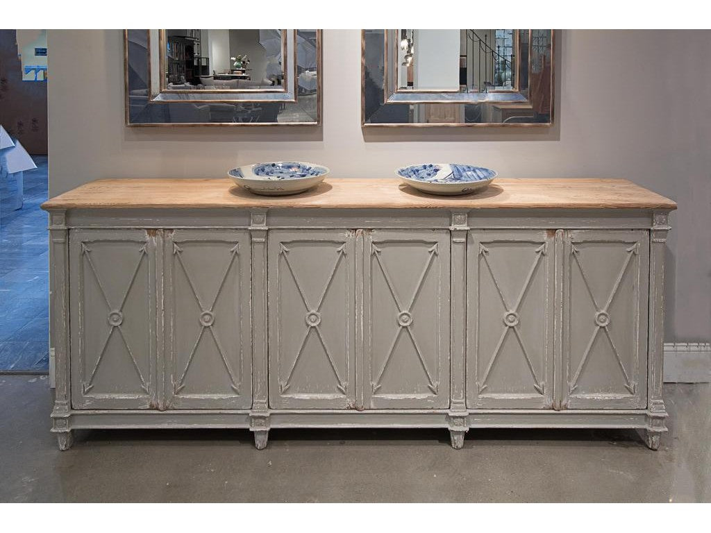 Marksman Grey Sideboard - Ornate Home
