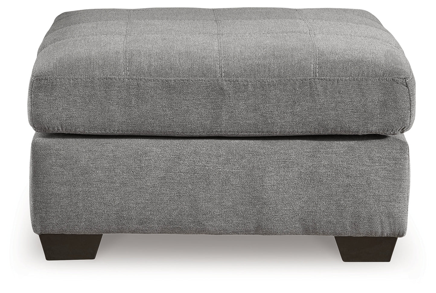 Marleton Gray Oversized Accent Ottoman- Viva Furn