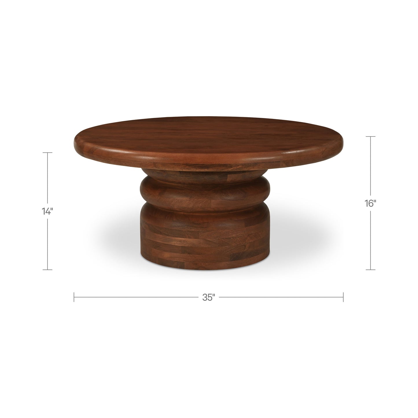Maro Natural Coffee Table - Ornate Home