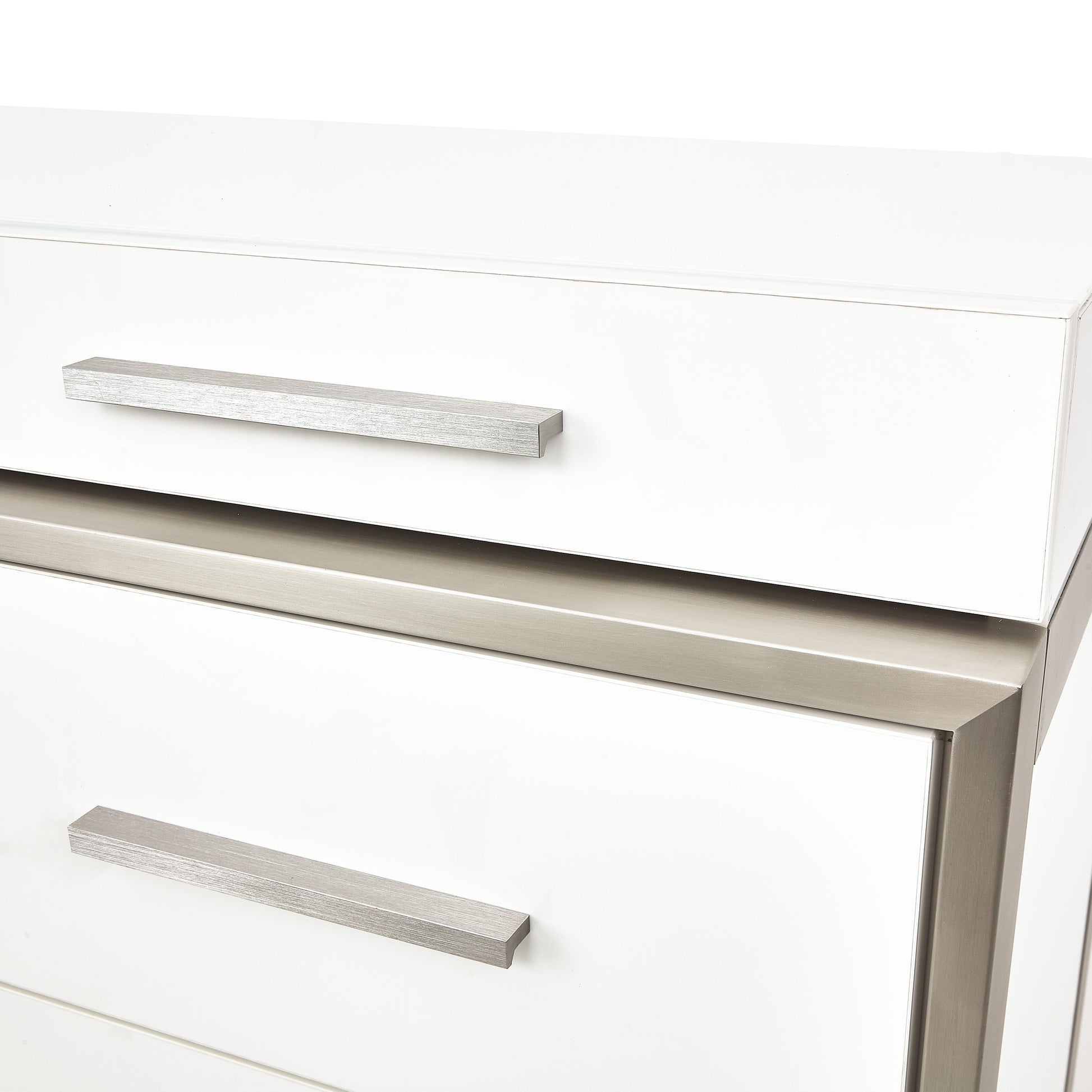 Marquee Cloud White 7-Drawer Chest - Ornate Home