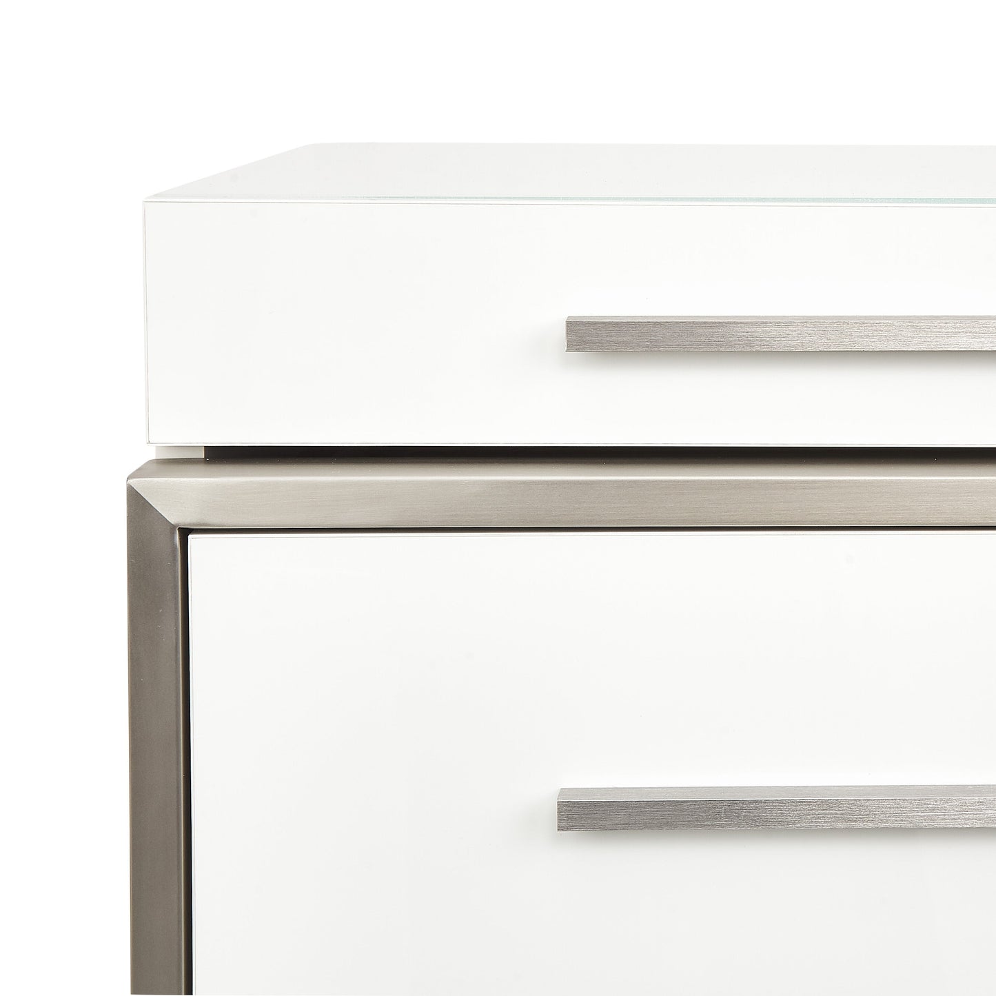 Marquee Cloud White 7-Drawer Chest - Ornate Home