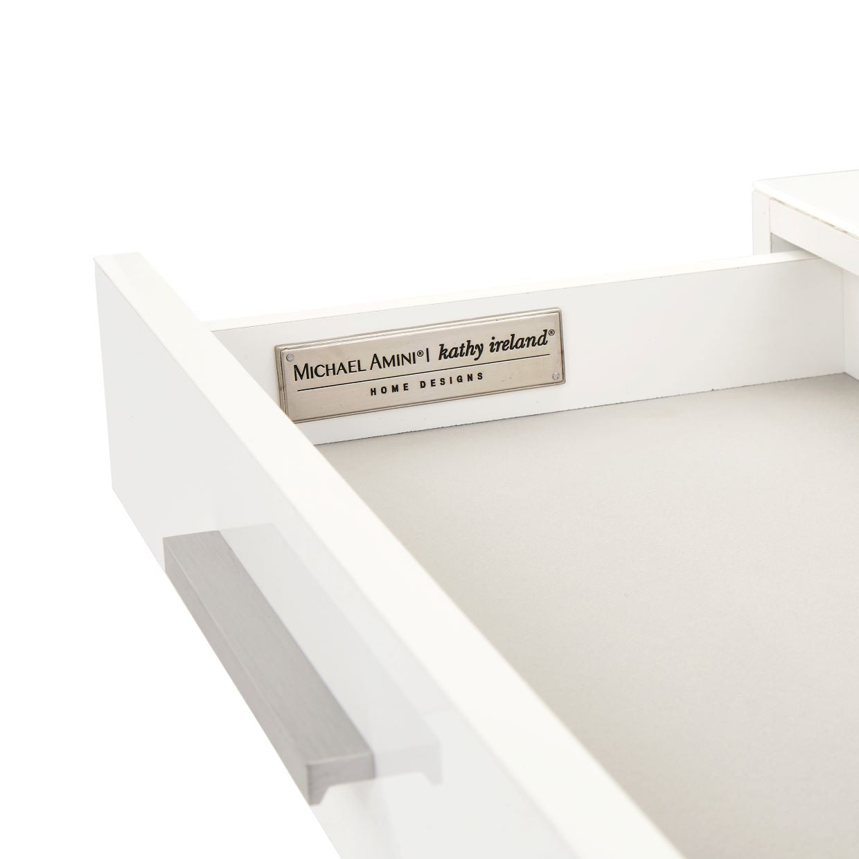 Marquee Cloud White Nightstand - Ornate Home