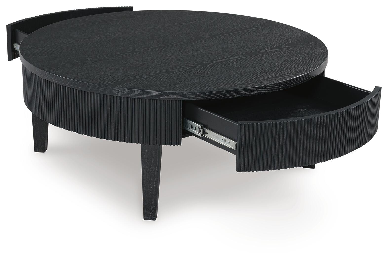 Marstream Black Coffee Table and End Table- Viva Furn