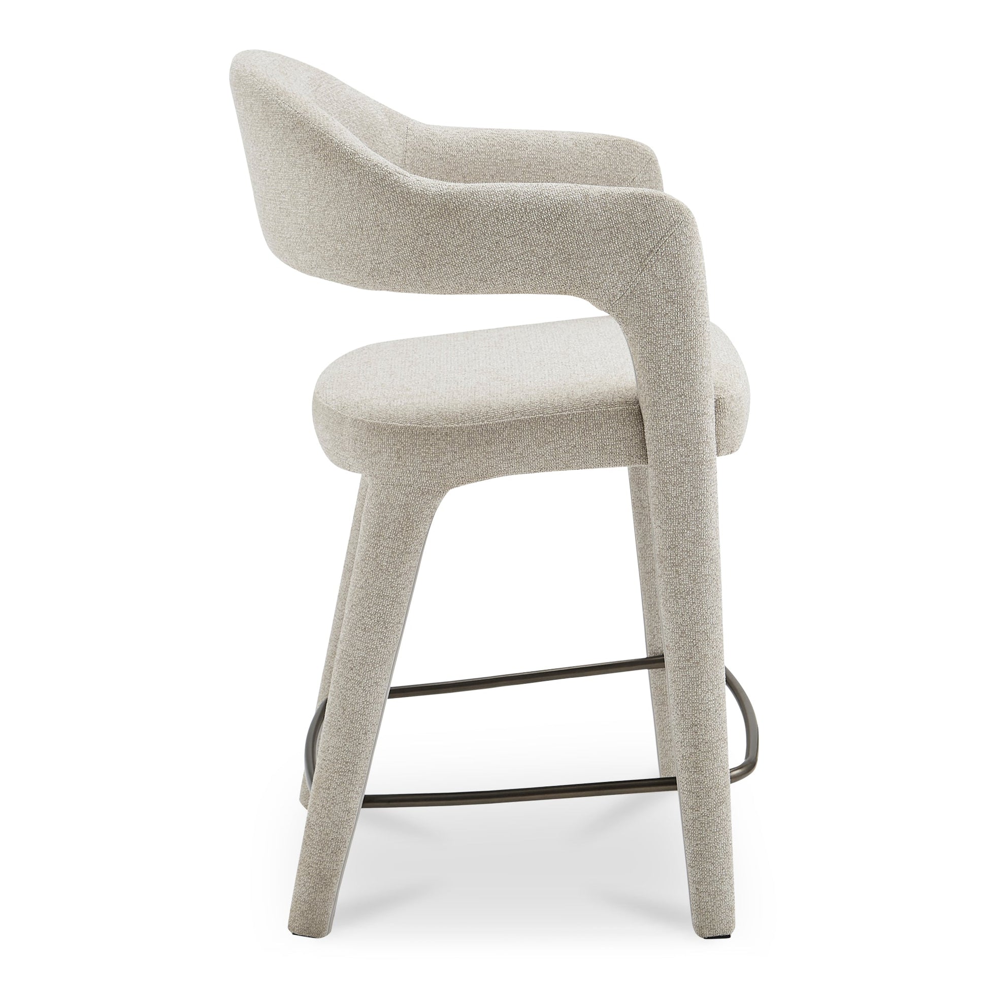 Martens Beige Counter Stool - Ornate Home