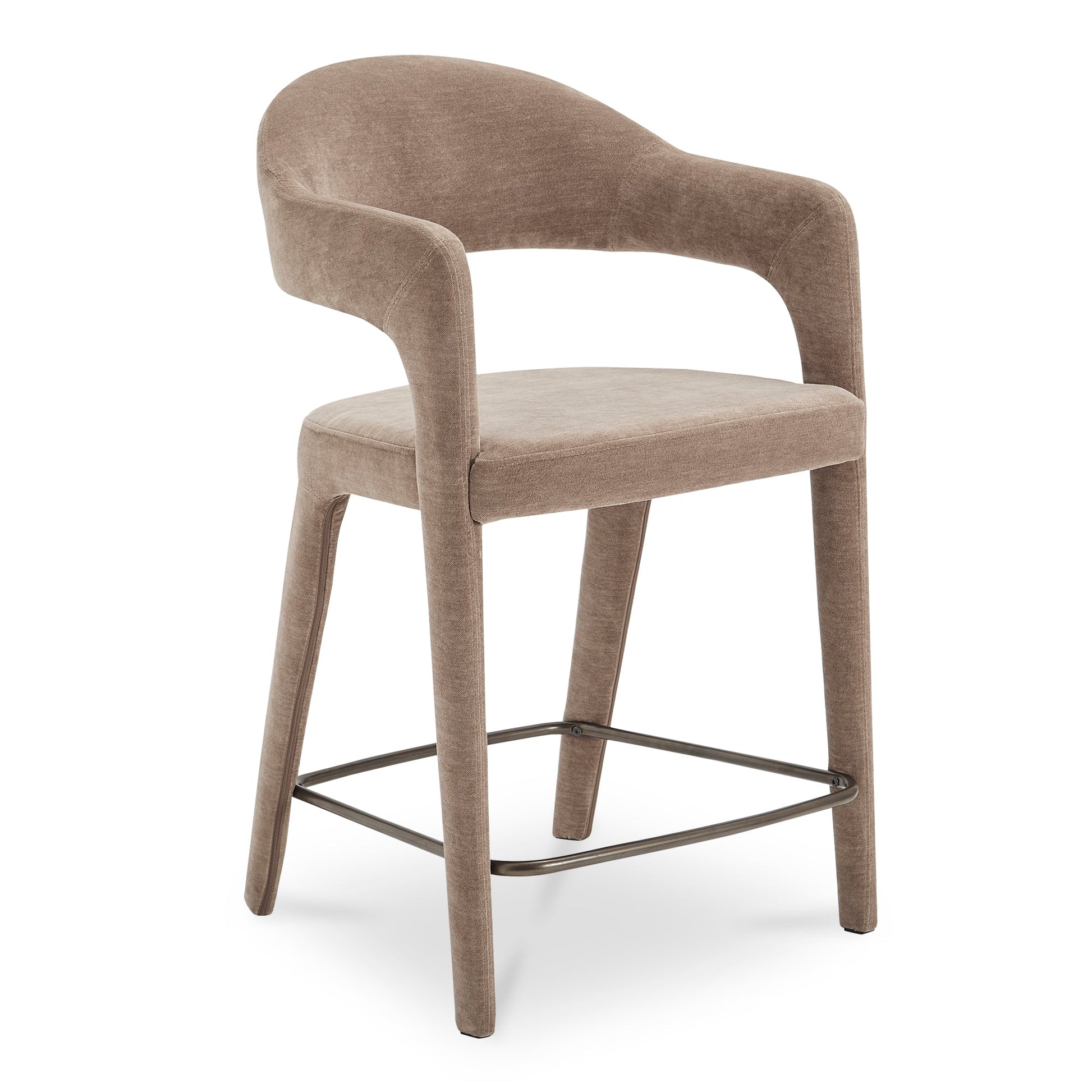 Martens Camel Counter Stool - Ornate Home