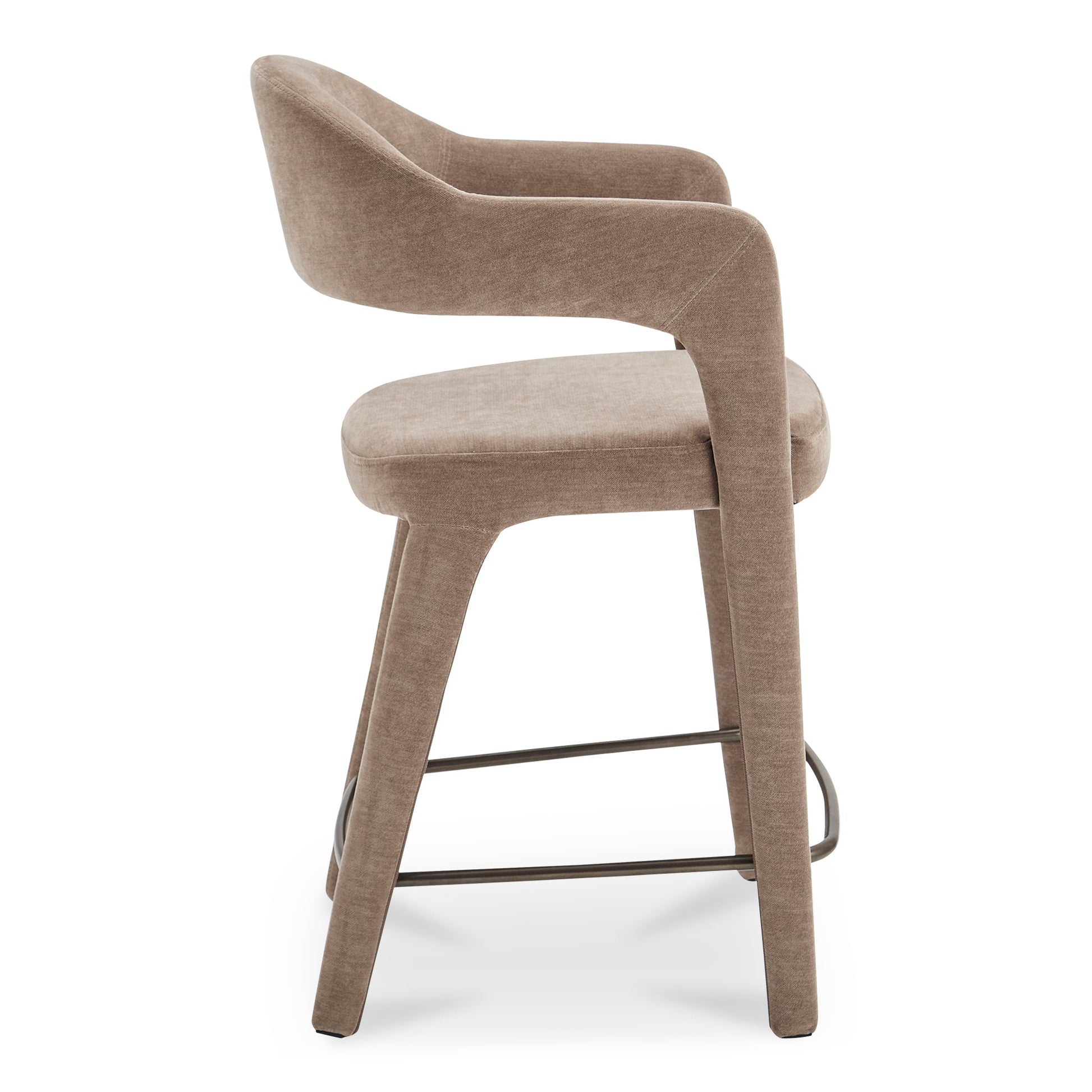 Martens Camel Counter Stool - Ornate Home