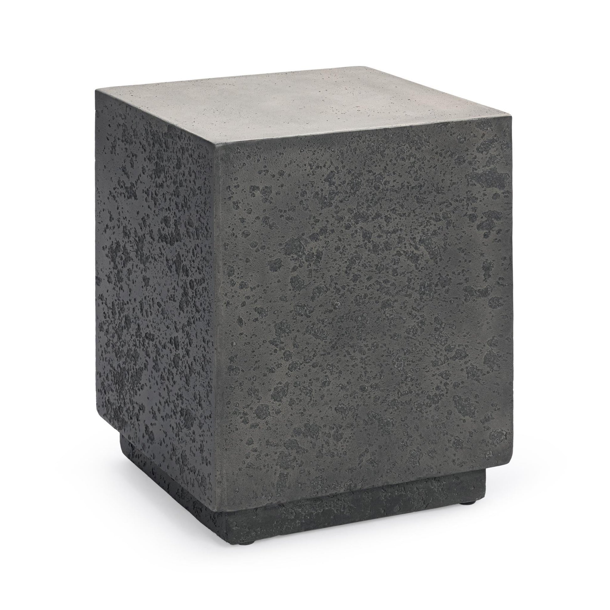 Marwin Dark Gray Outdoor End Table - Ornate Home