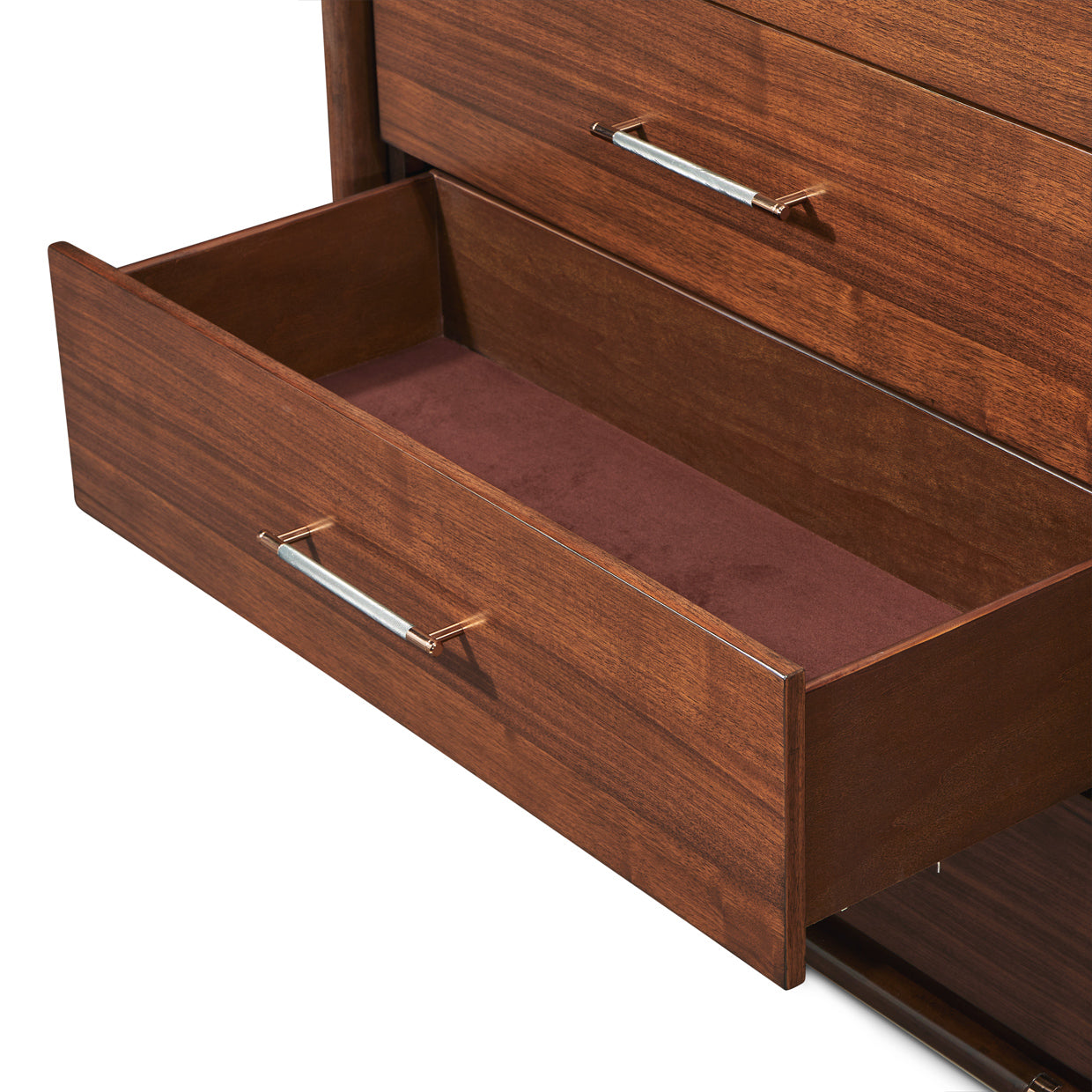 Mason Park Umber 5-Drawer Gentlemen's Chest - Ornate Home