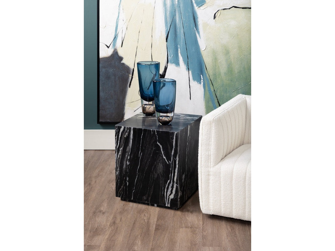 Massimo Black/White Accent Table - Ornate Home