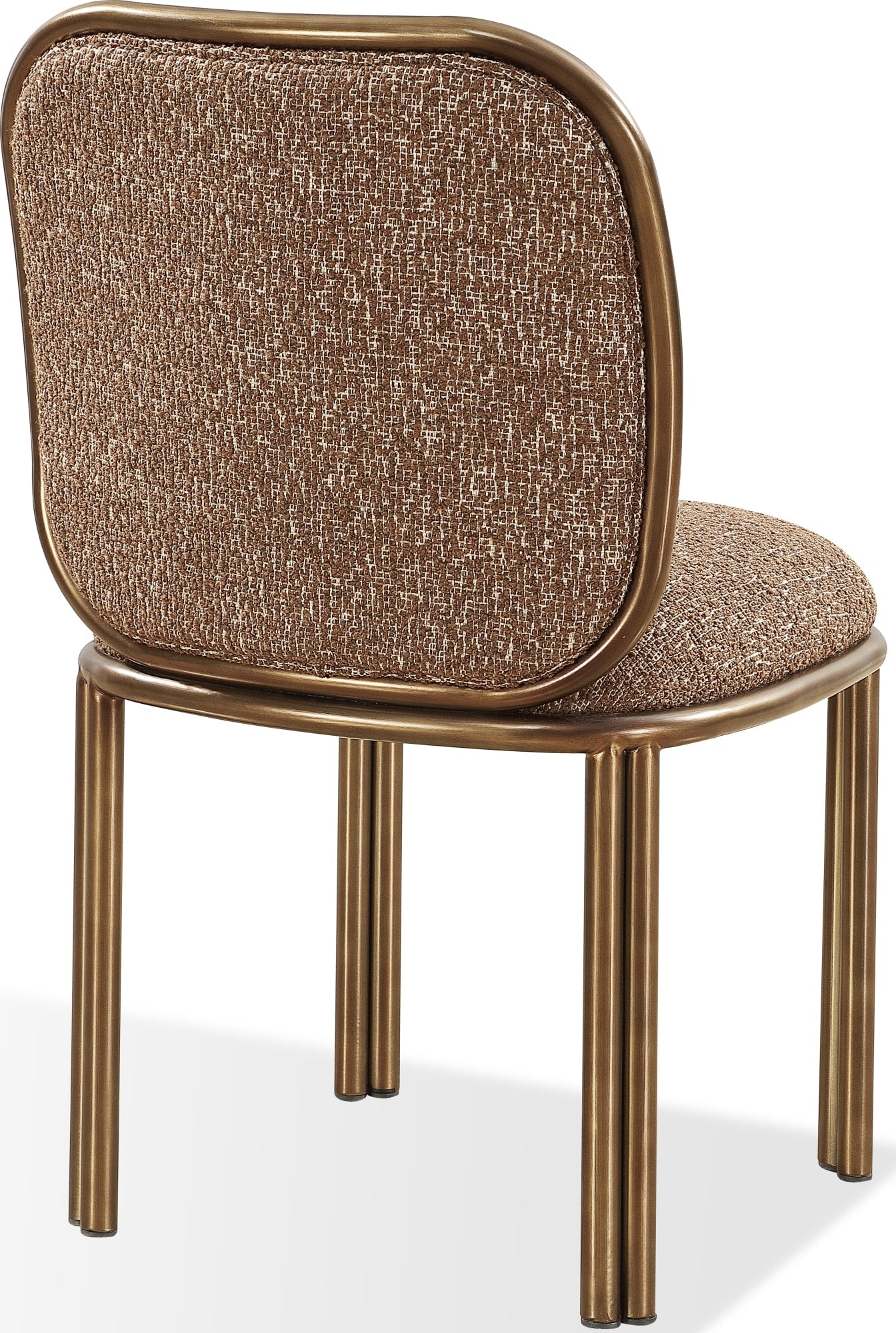 Mataranka Giraffe/Brushed Golden Dining Chair (Set of 2) - Ornate Home