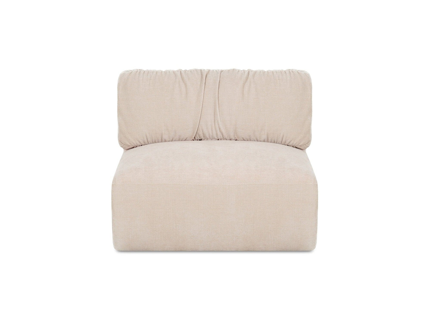 Matina Oatmeal Slipper Chair - Ornate Home