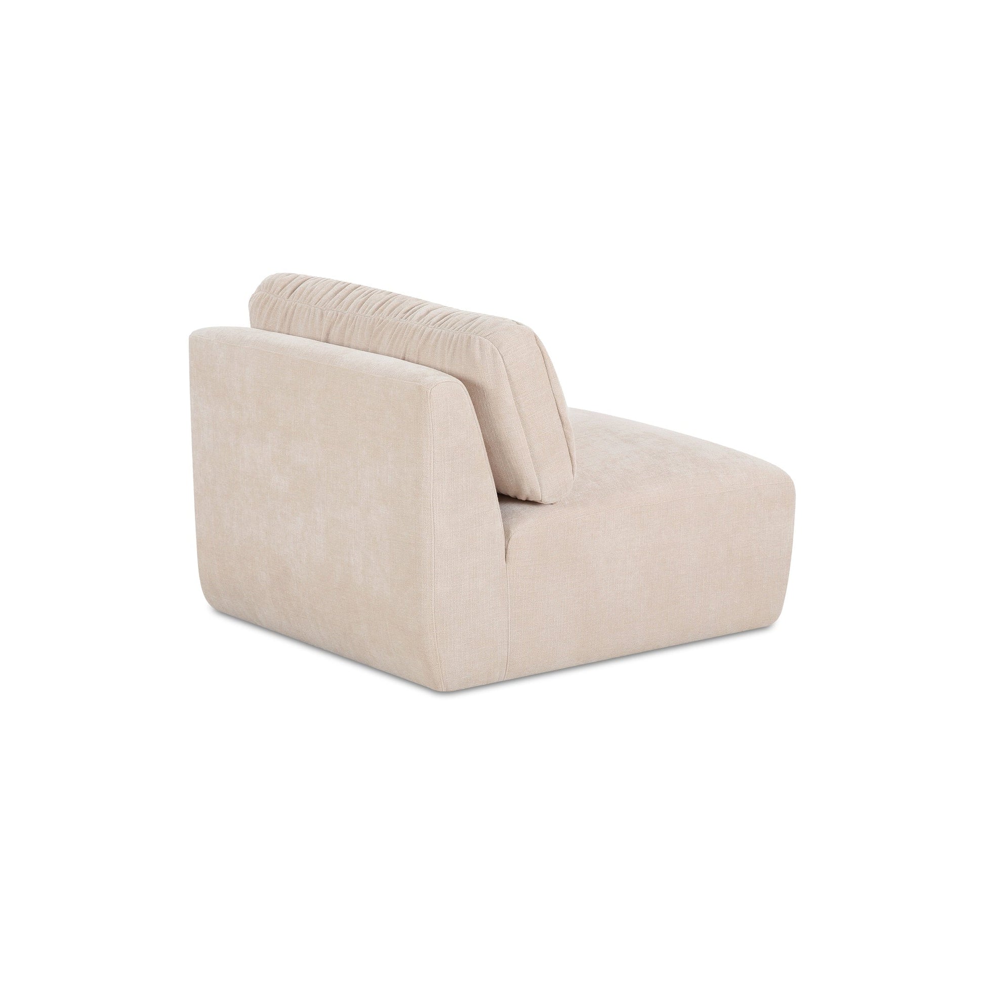 Matina Oatmeal Slipper Chair - Ornate Home