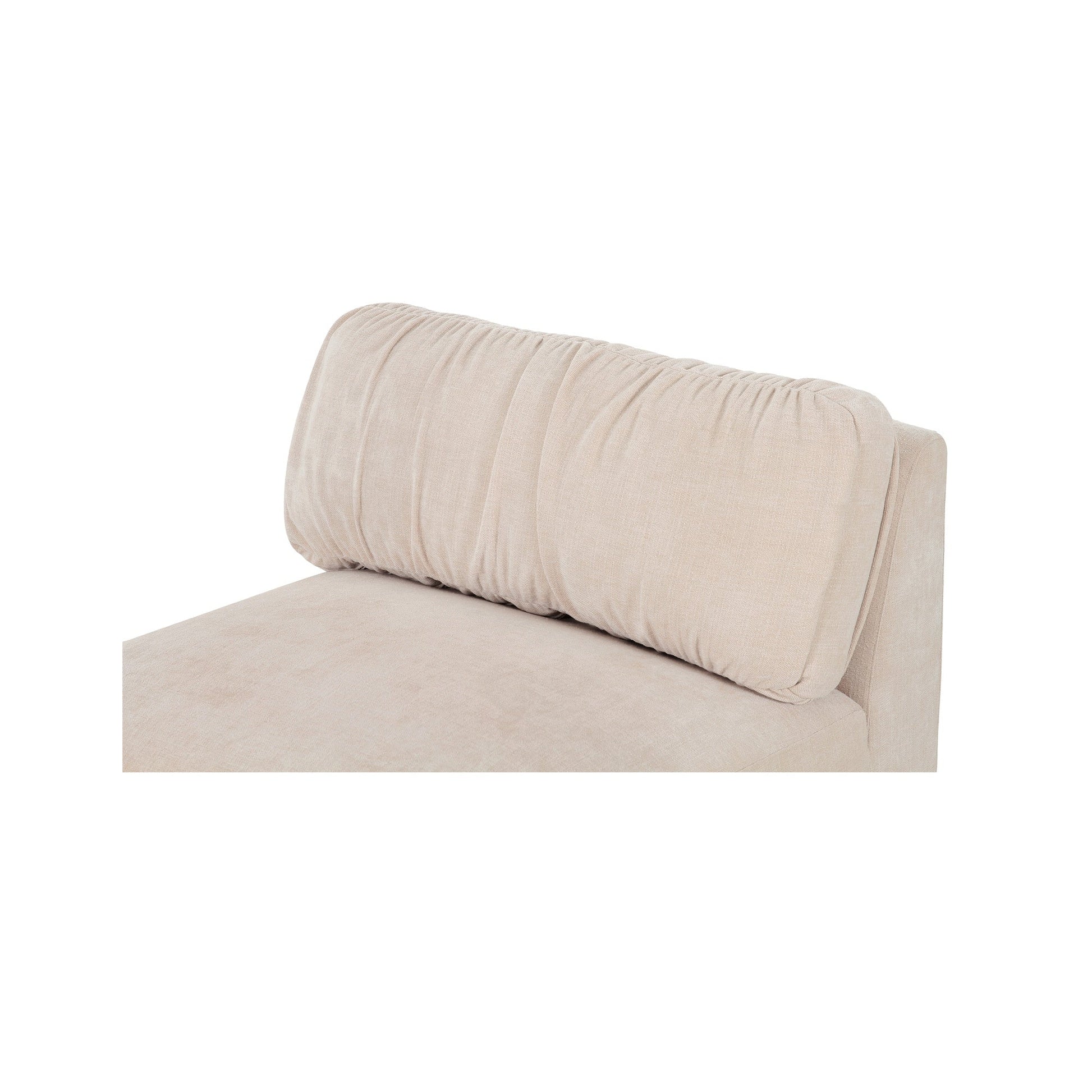 Matina Oatmeal Slipper Chair - Ornate Home
