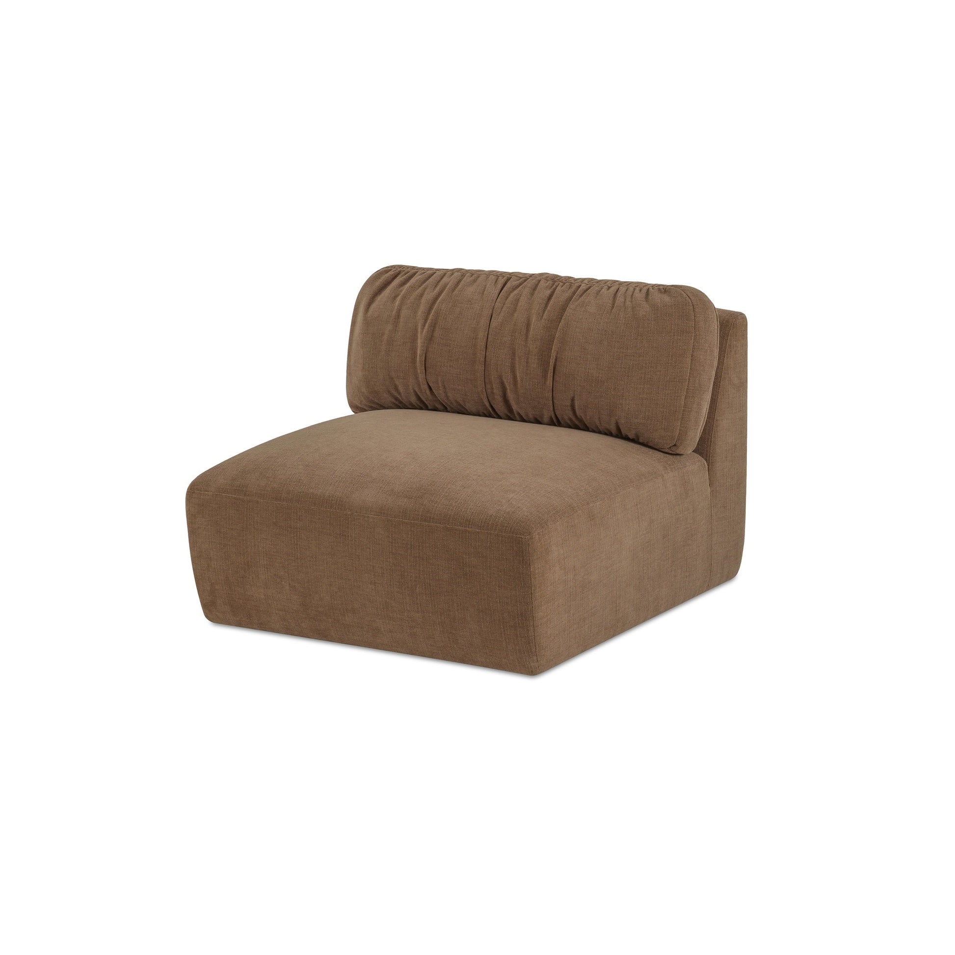 Matina Taupe Slipper Chair - Ornate Home