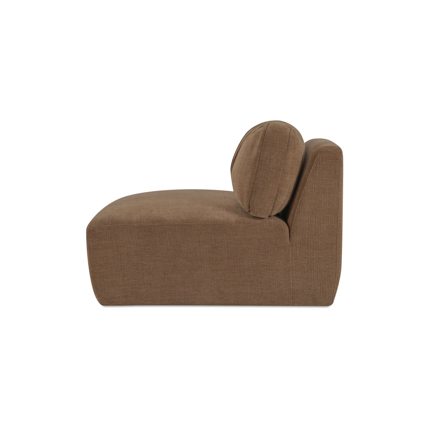 Matina Taupe Slipper Chair - Ornate Home
