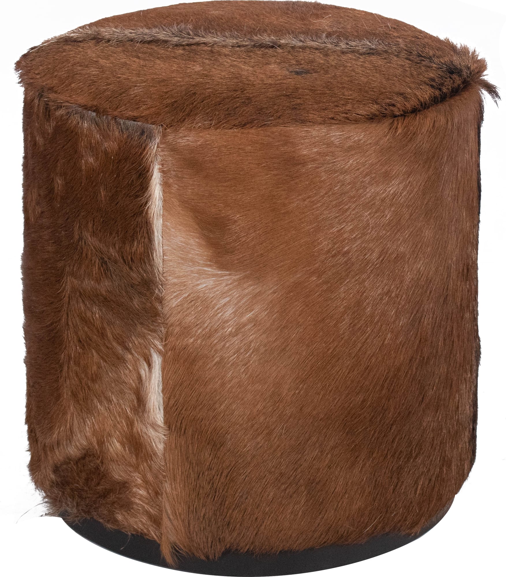 Matola Acorn Small Round Ottoman - Ornate Home
