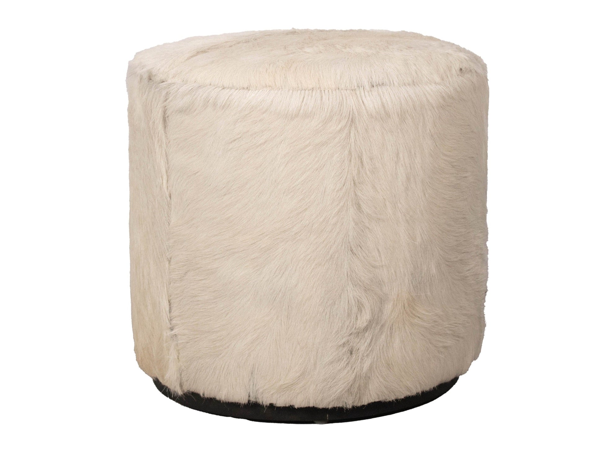 Matola Macadamia Small Rd Ottoman - Ornate Home