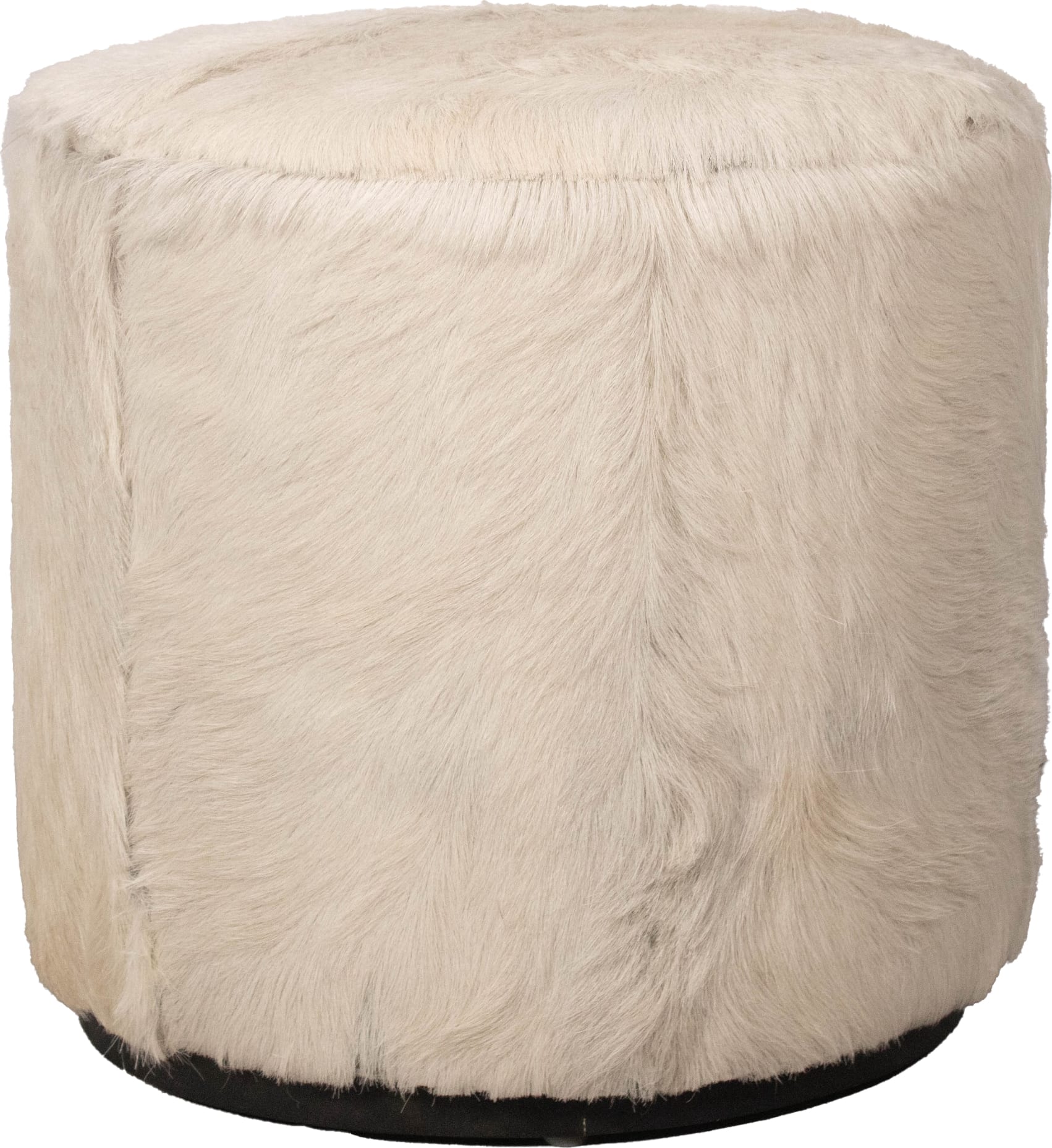 Matola Macadamia Small Rd Ottoman - Ornate Home