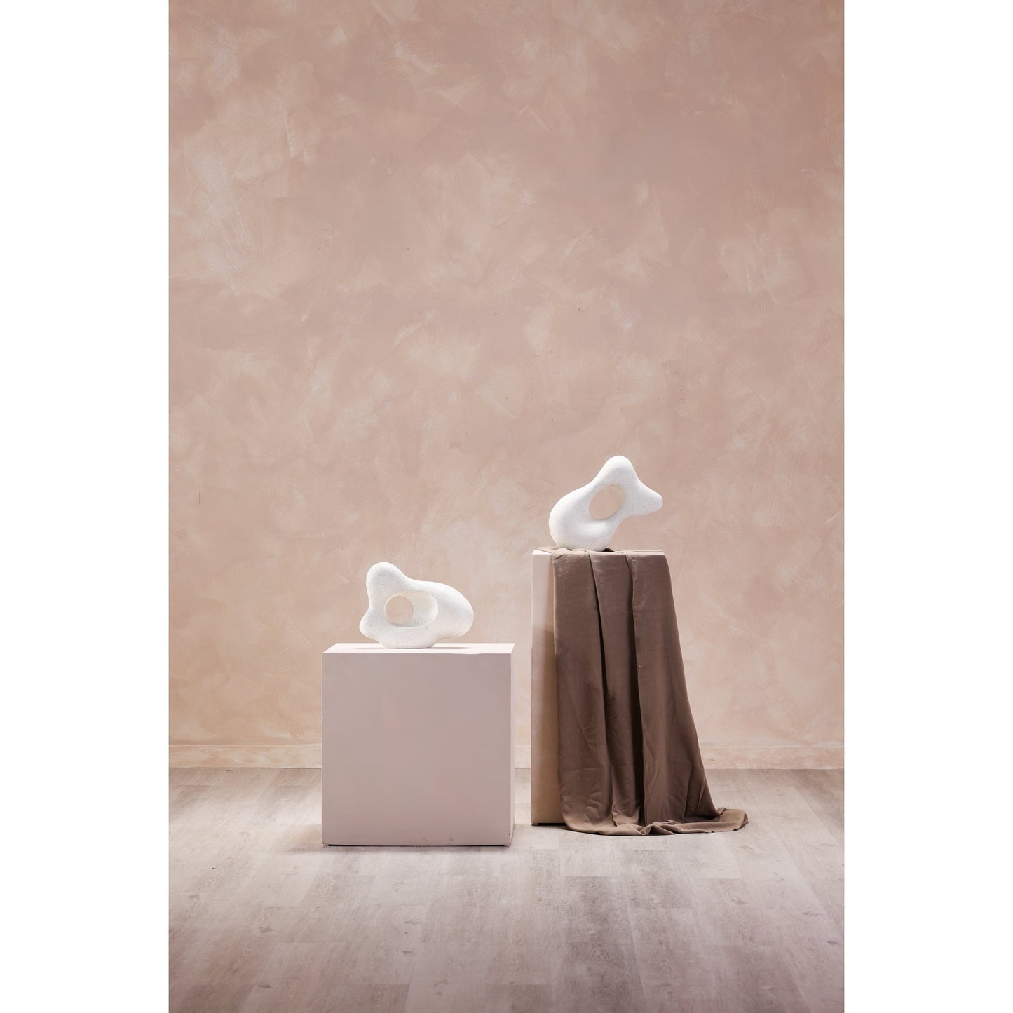 Matter Flecked Stone Ecomix Sculpture - Ornate Home