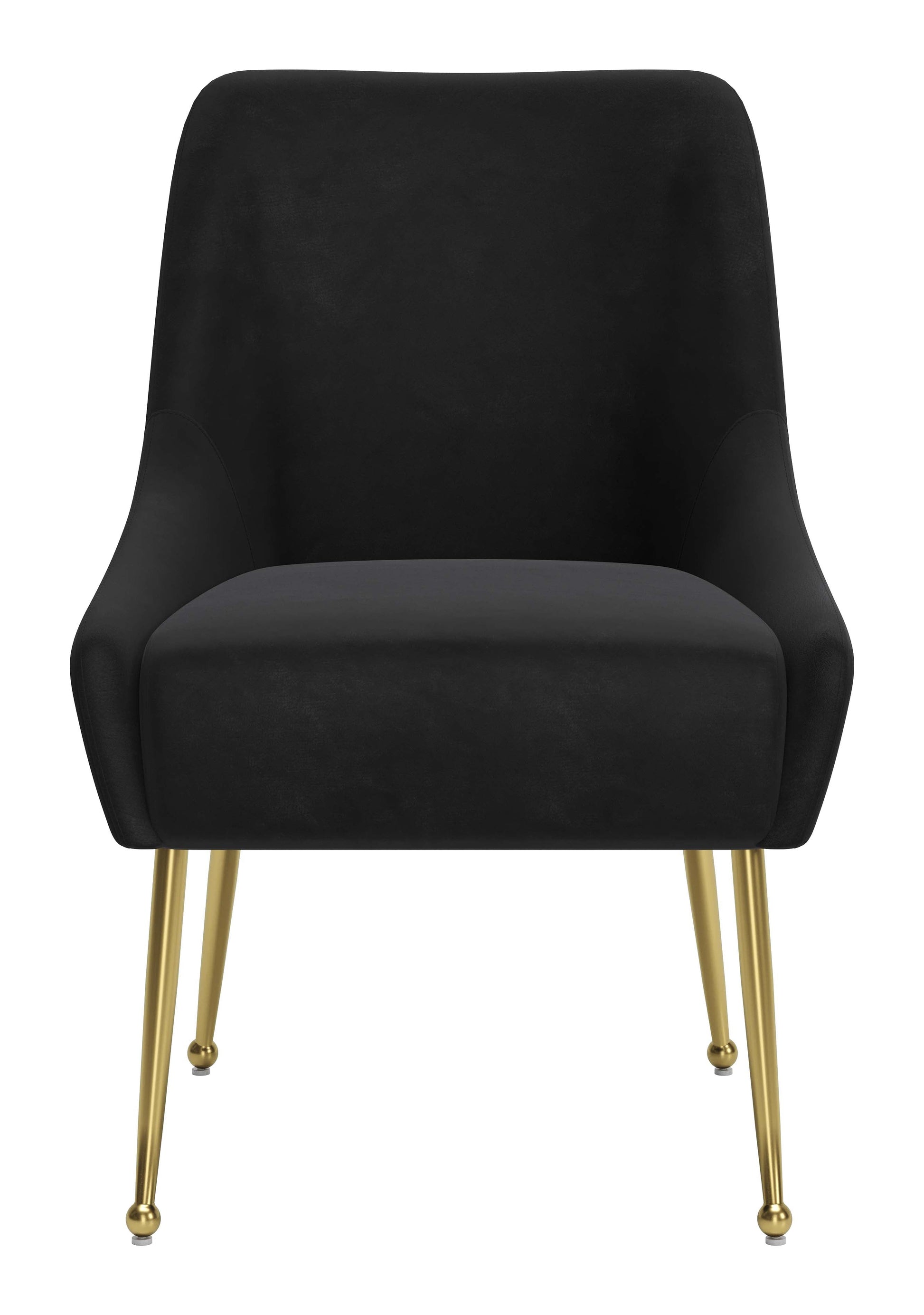 Maxine Black & Gold Dining Chair - Ornate Home