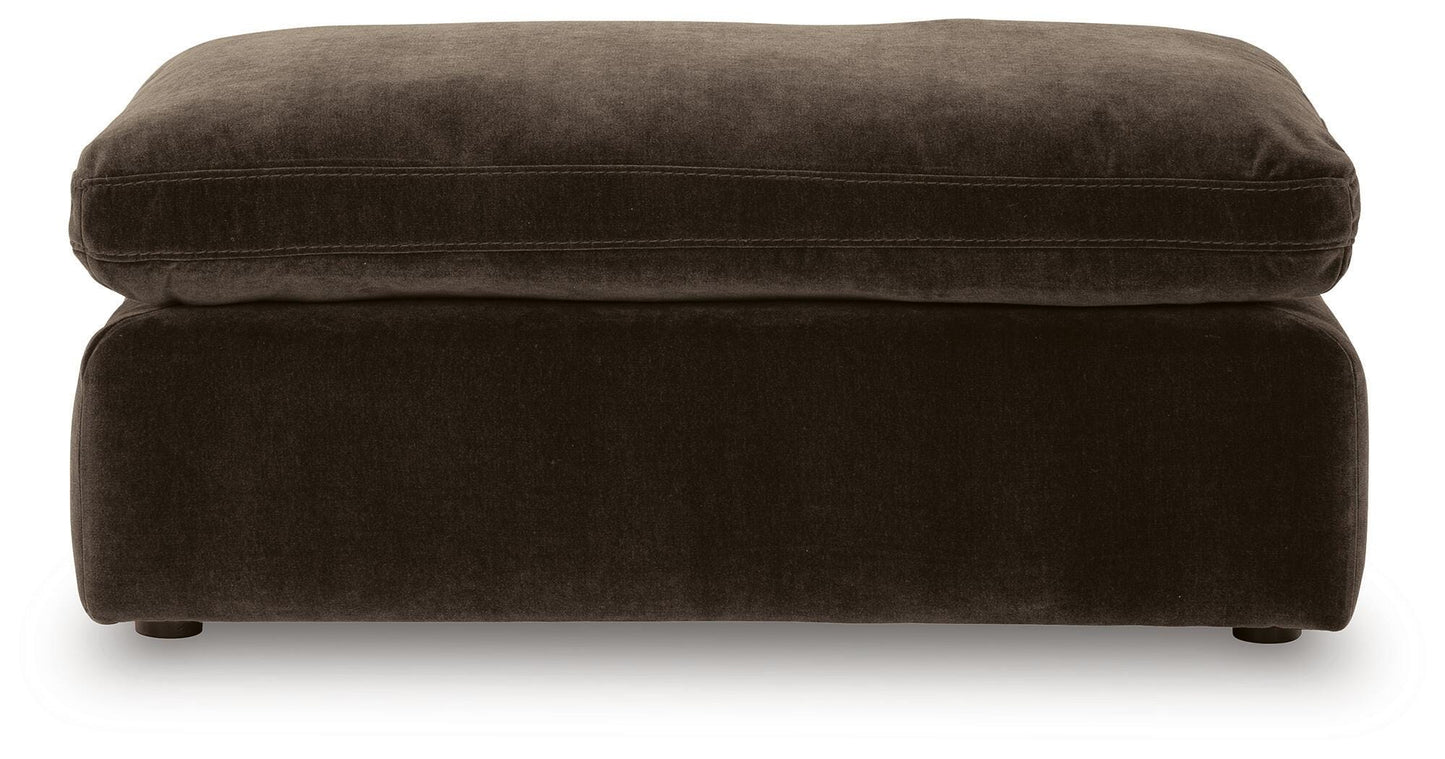 Maxton Heights Bittersweet Ottoman- Viva Furn