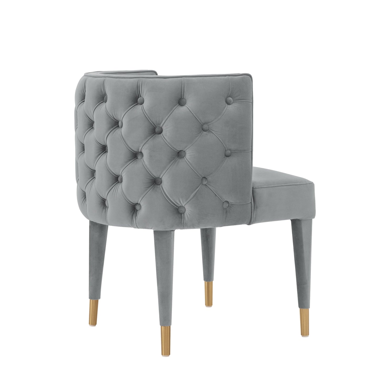 Maya Dining Chair in Grey (set of 2) - Ornate Home