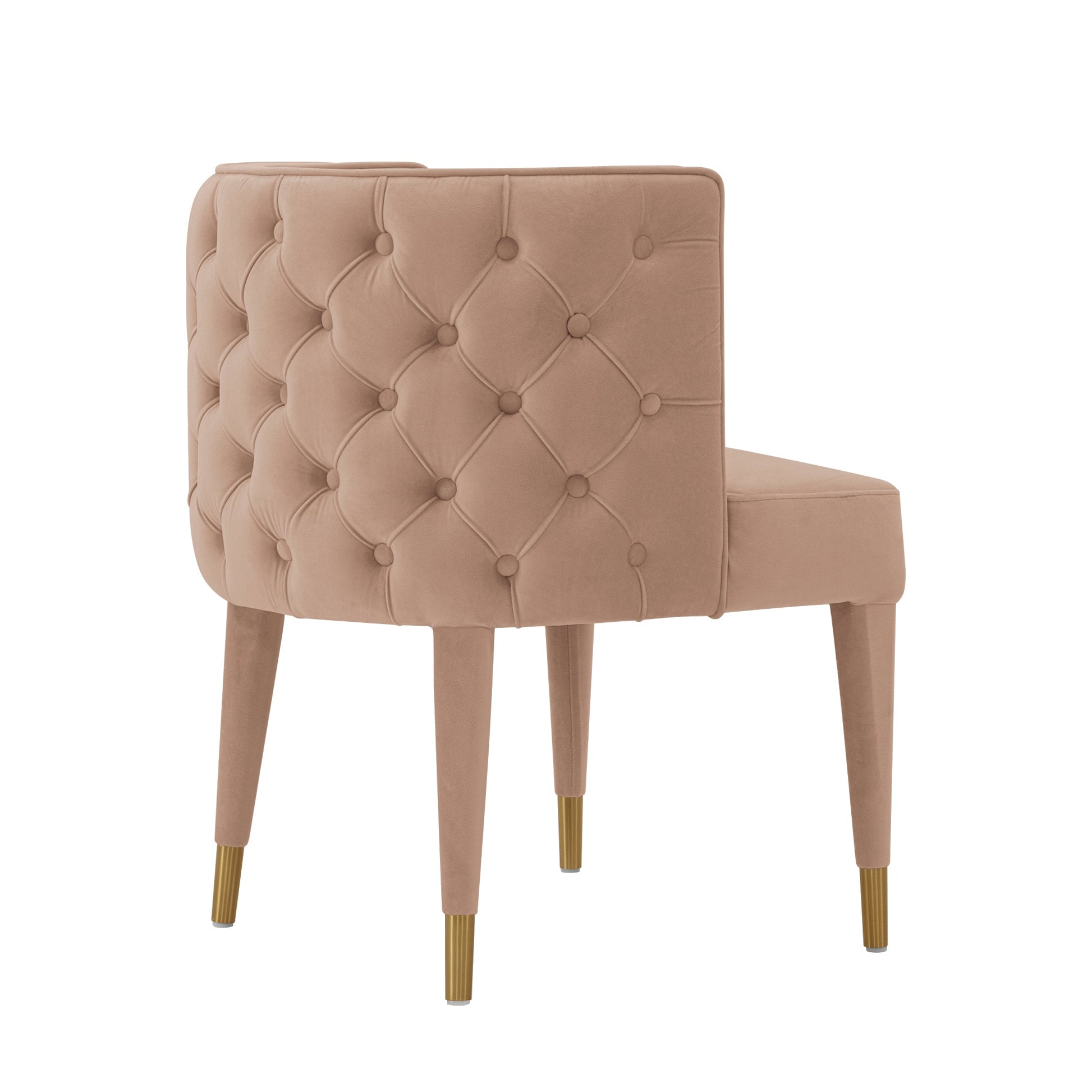 Maya Dining Chair in Nude (set of 2) - Ornate Home