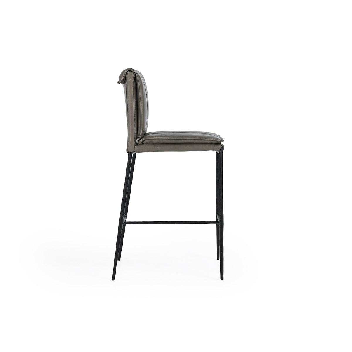 Mayer Gray Counter Stool - Ornate Home