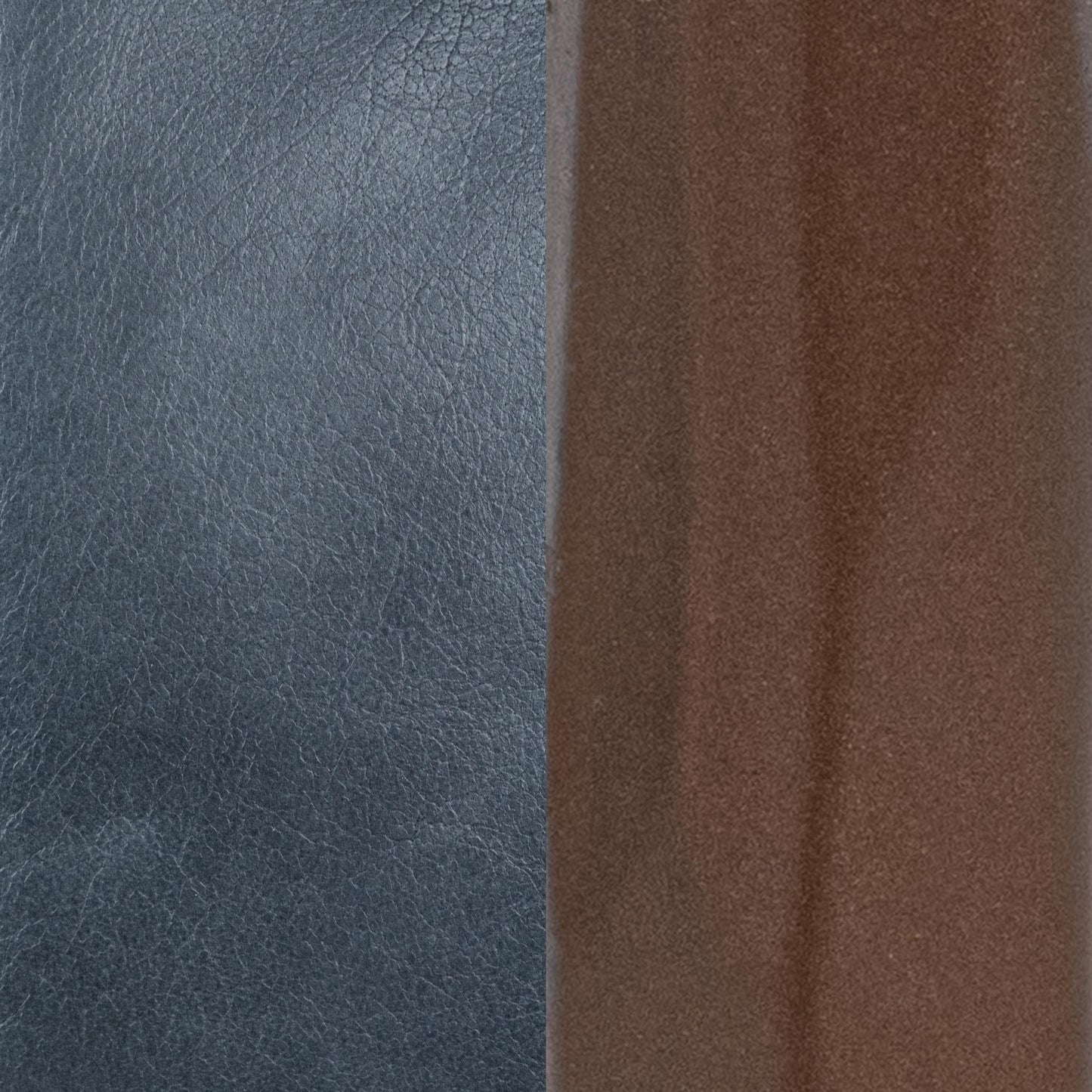 Mayer Leather Ocean Blue Dining Chair (Set of 2) - Ornate Home