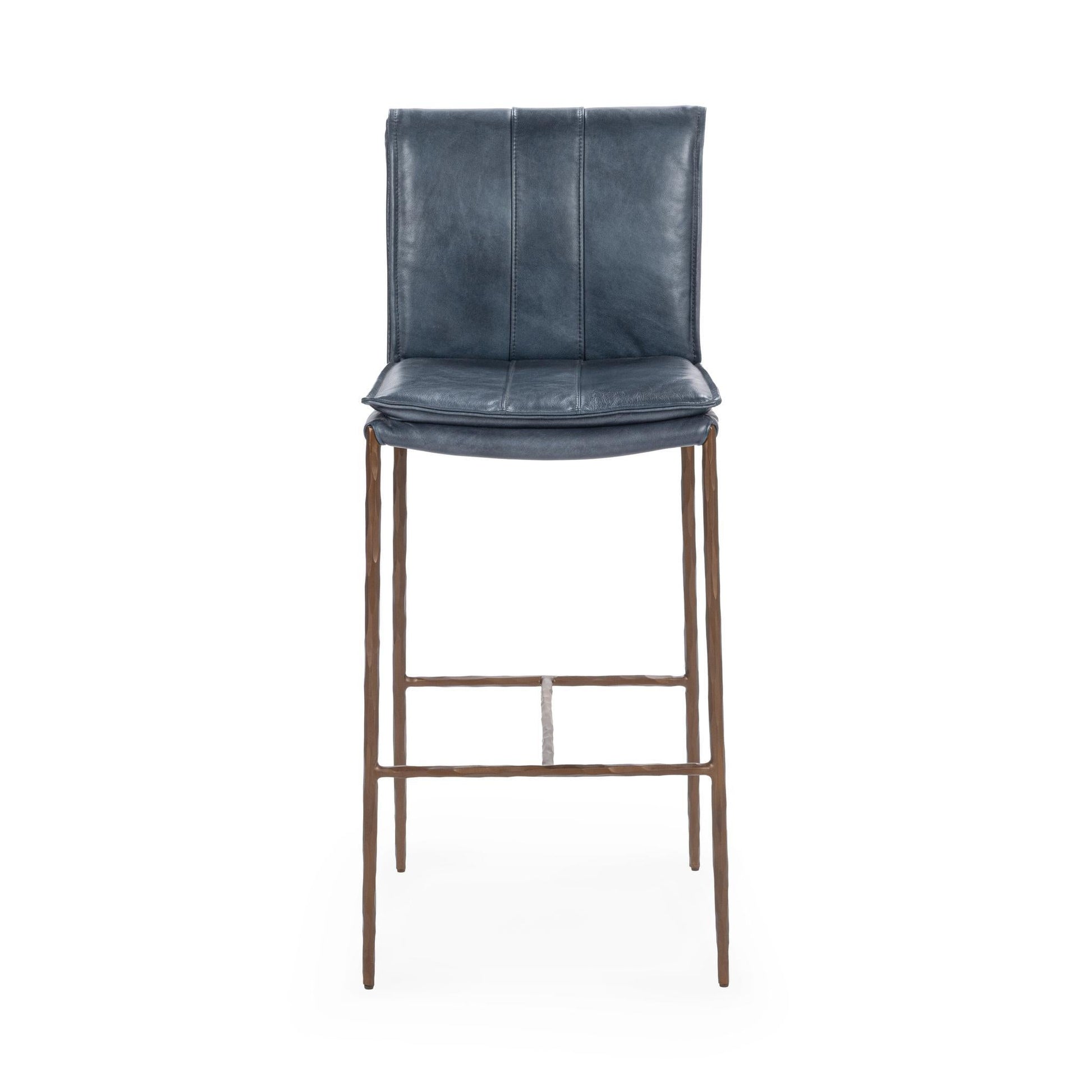 Mayer Ocean Blue Barstool - Ornate Home
