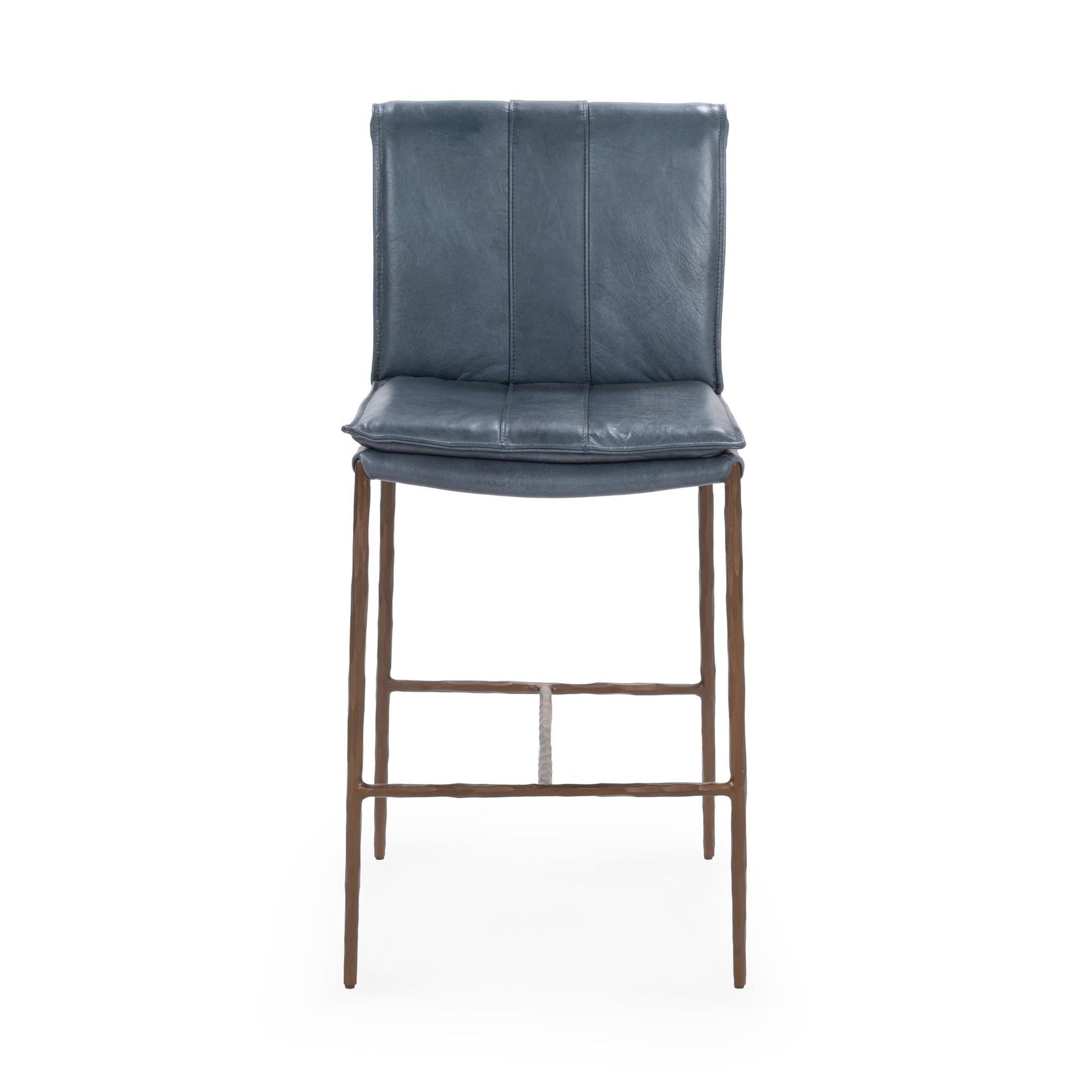 Mayer Ocean Blue Counter Stool - Ornate Home