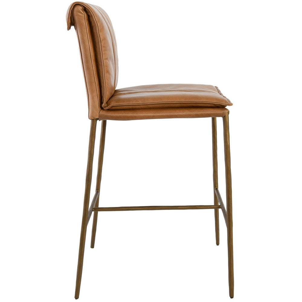 Mayer Tan 26" Counter Stool - Ornate Home