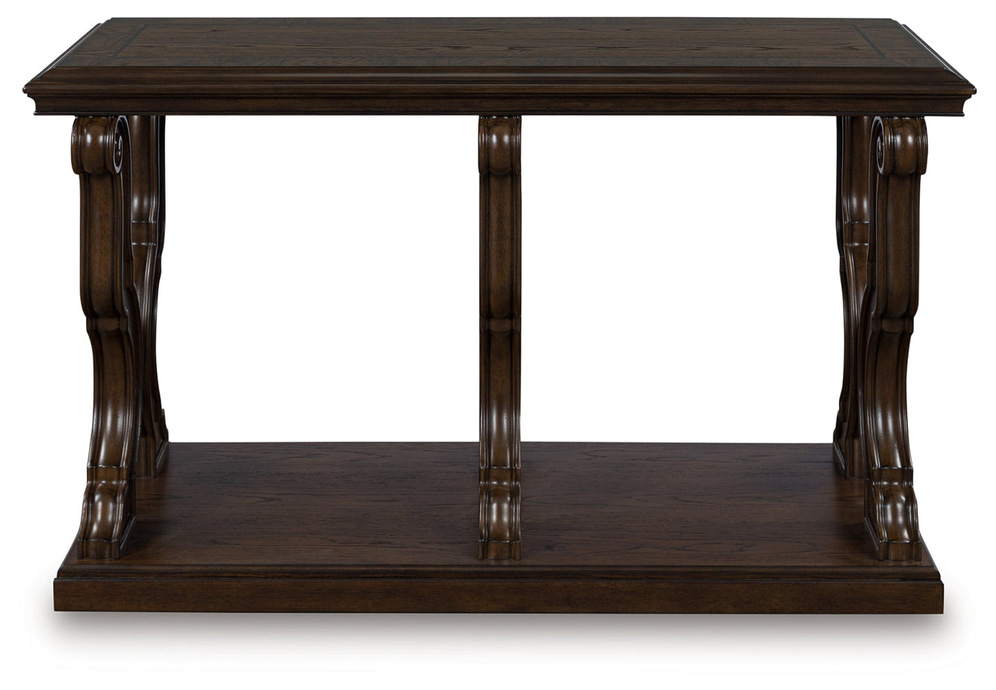 Maylee Dark Brown Sofa Table- Viva Furn
