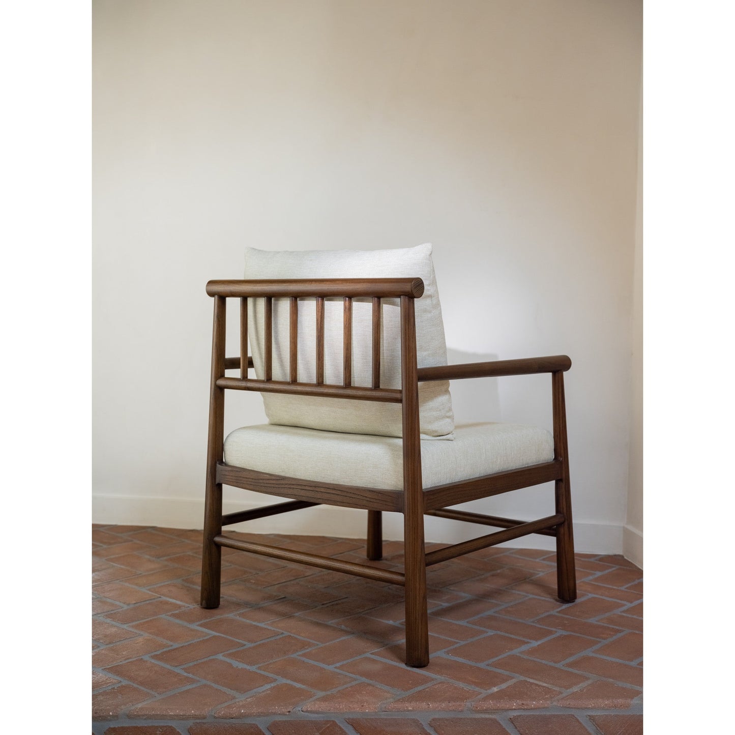 Mayne Cream Accent Chair - Ornate Home