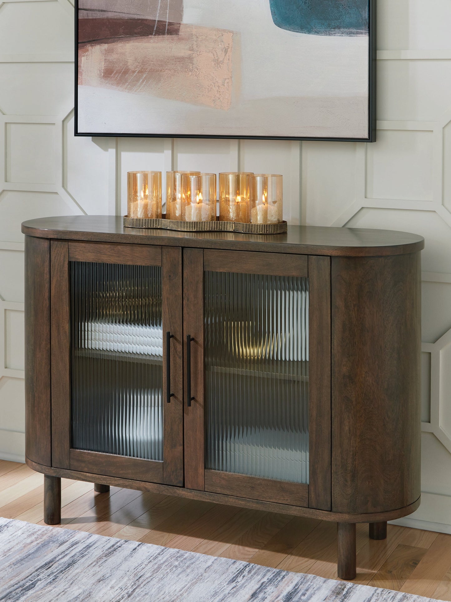 Mayridge Medium Brown Accent Cabinet- Viva Furn