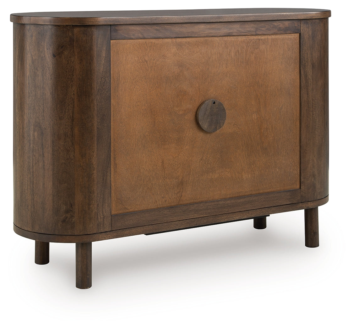 Mayridge Medium Brown Accent Cabinet- Viva Furn